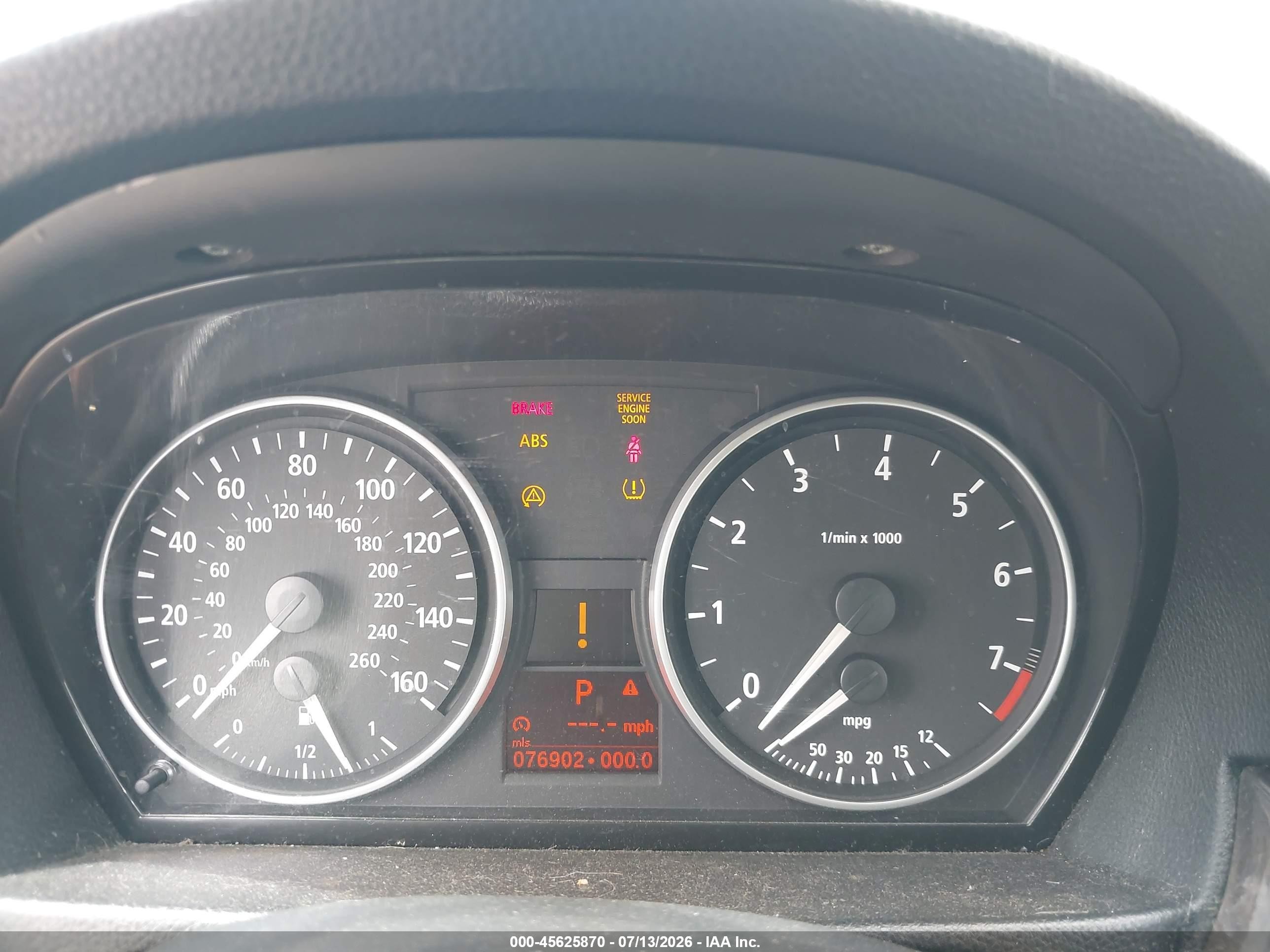 2007 Bmw 328i   Gray vin: WBAVC53567FZ78041