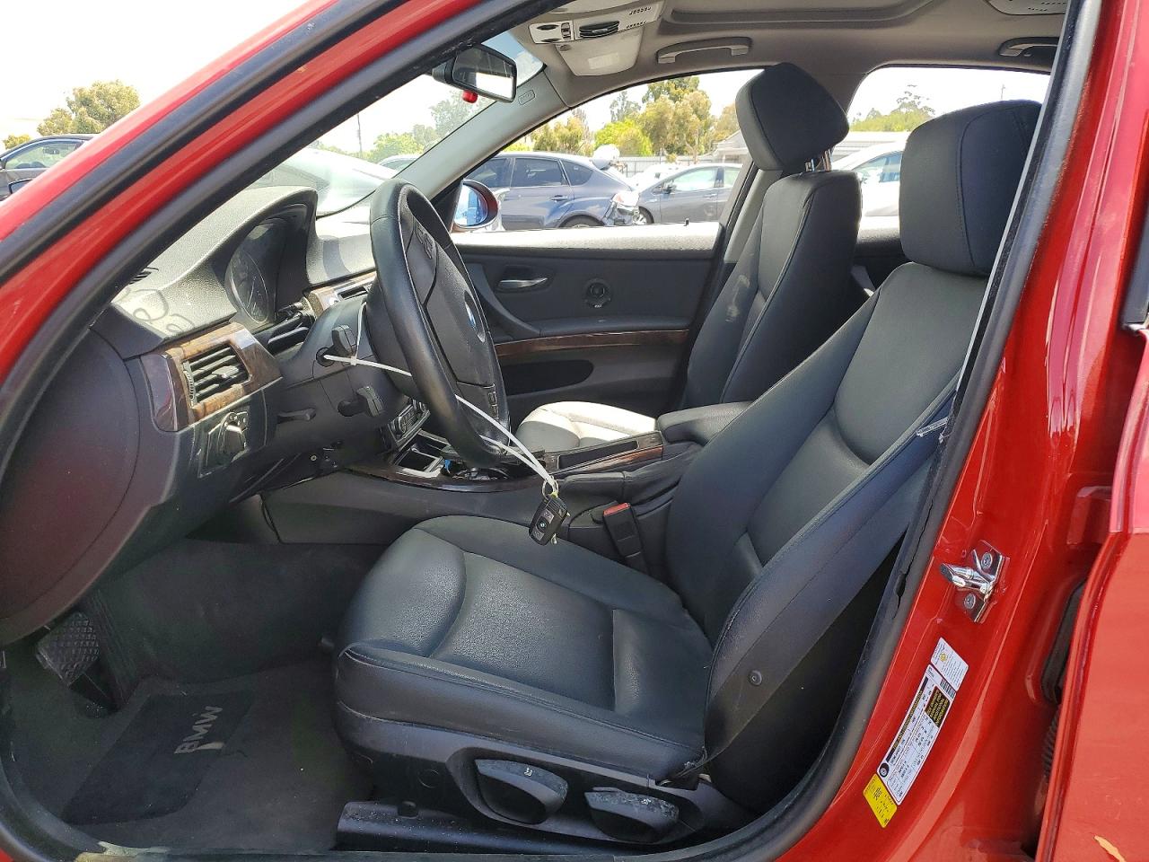 2008 Bmw 328 I Sulev Red vin: WBAVC53568F009373