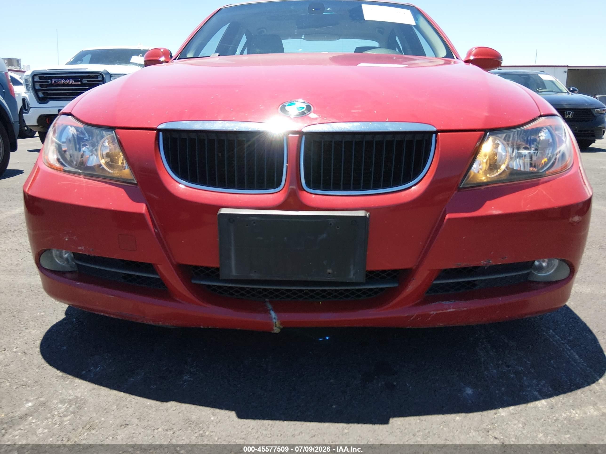2008 Bmw 328i   Red vin: WBAVC53568FZ83015