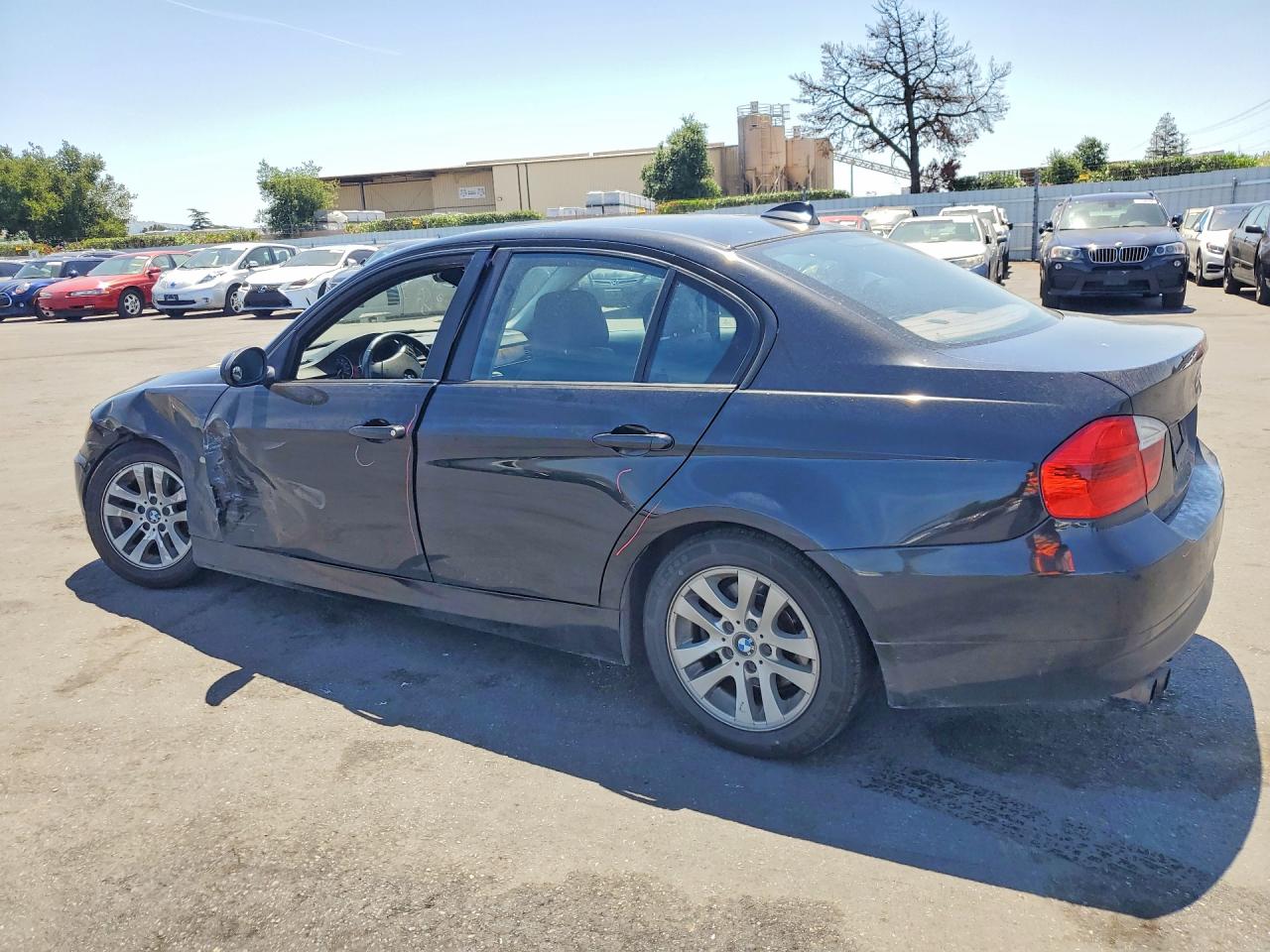 2007 Bmw 328 I Sulev Black vin: WBAVC53577FZ70708