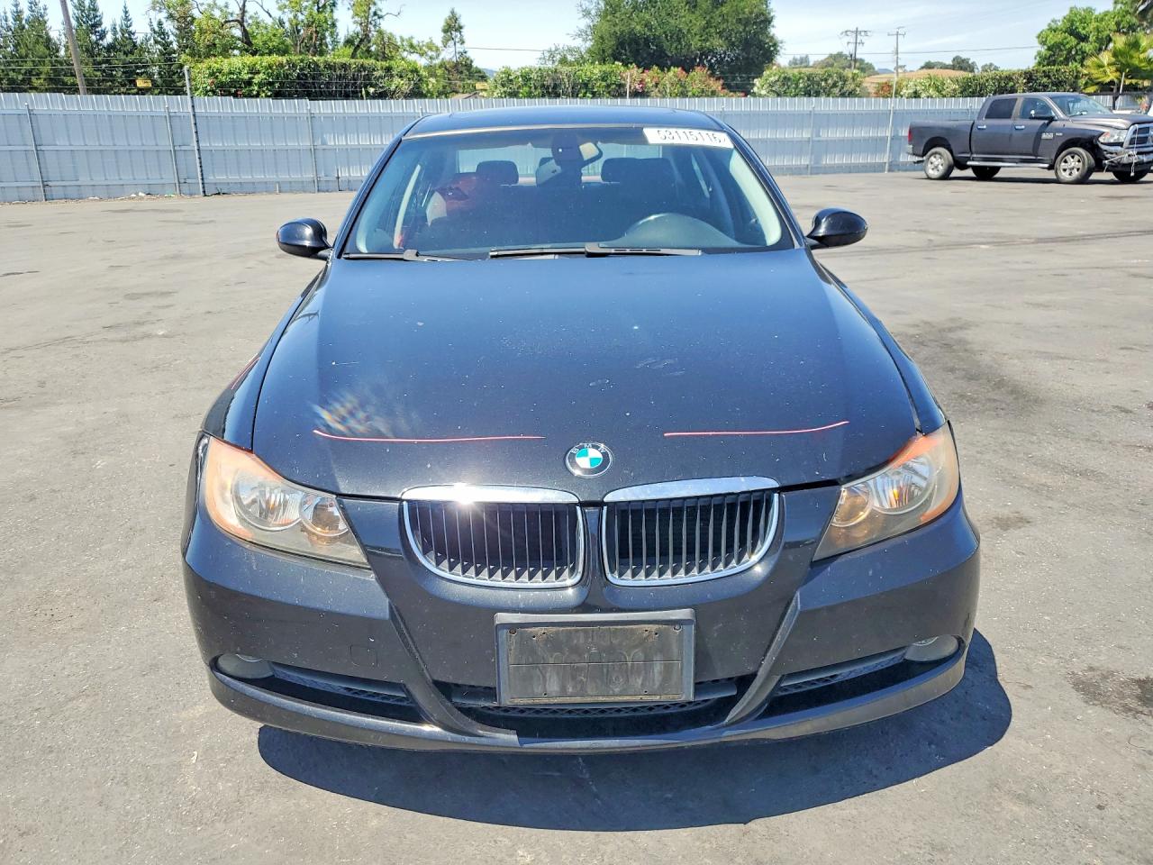 2007 Bmw 328 I Sulev Black vin: WBAVC53577FZ70708