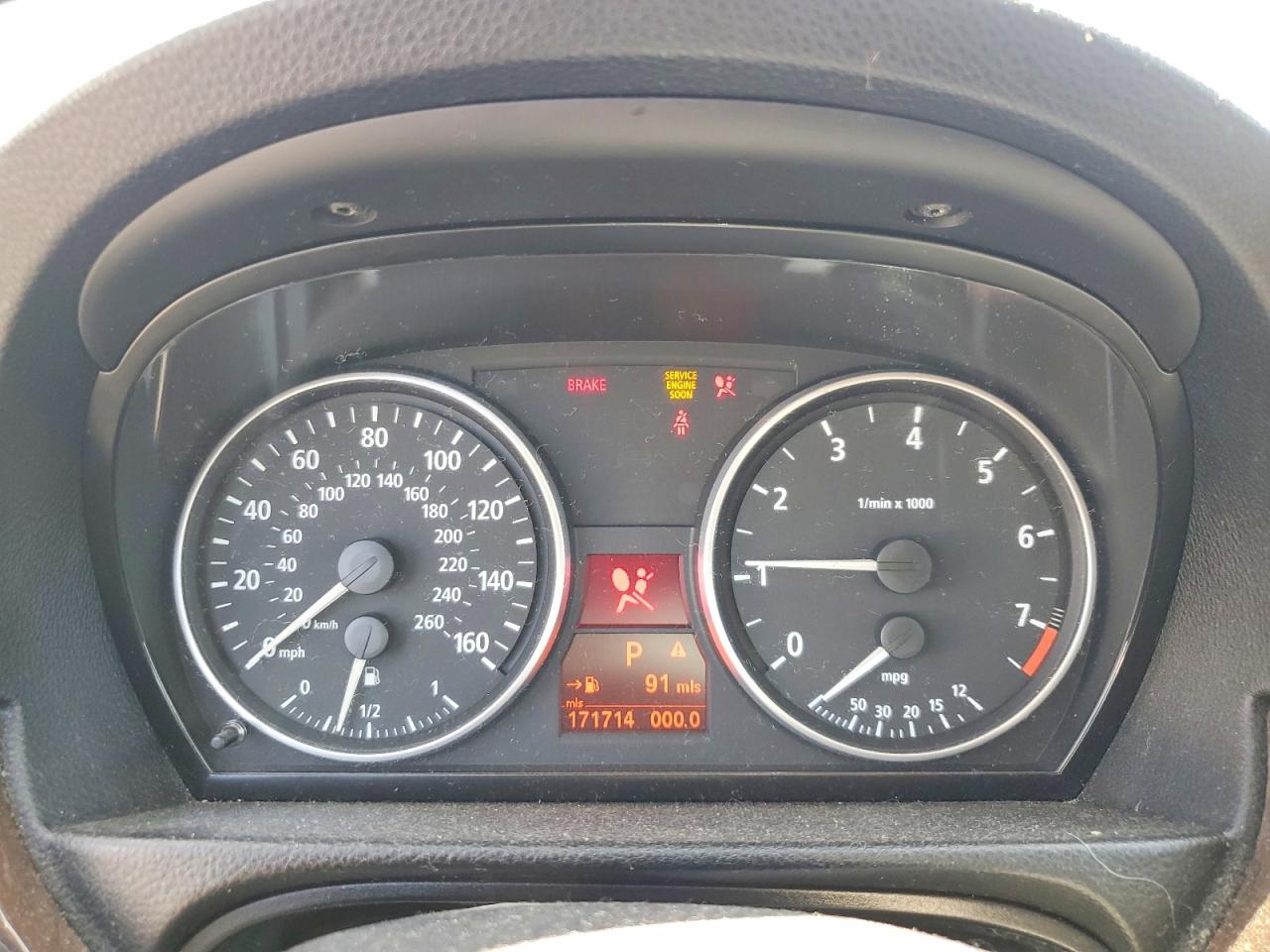 2007 Bmw 328 I Sulev Black vin: WBAVC53577FZ70708