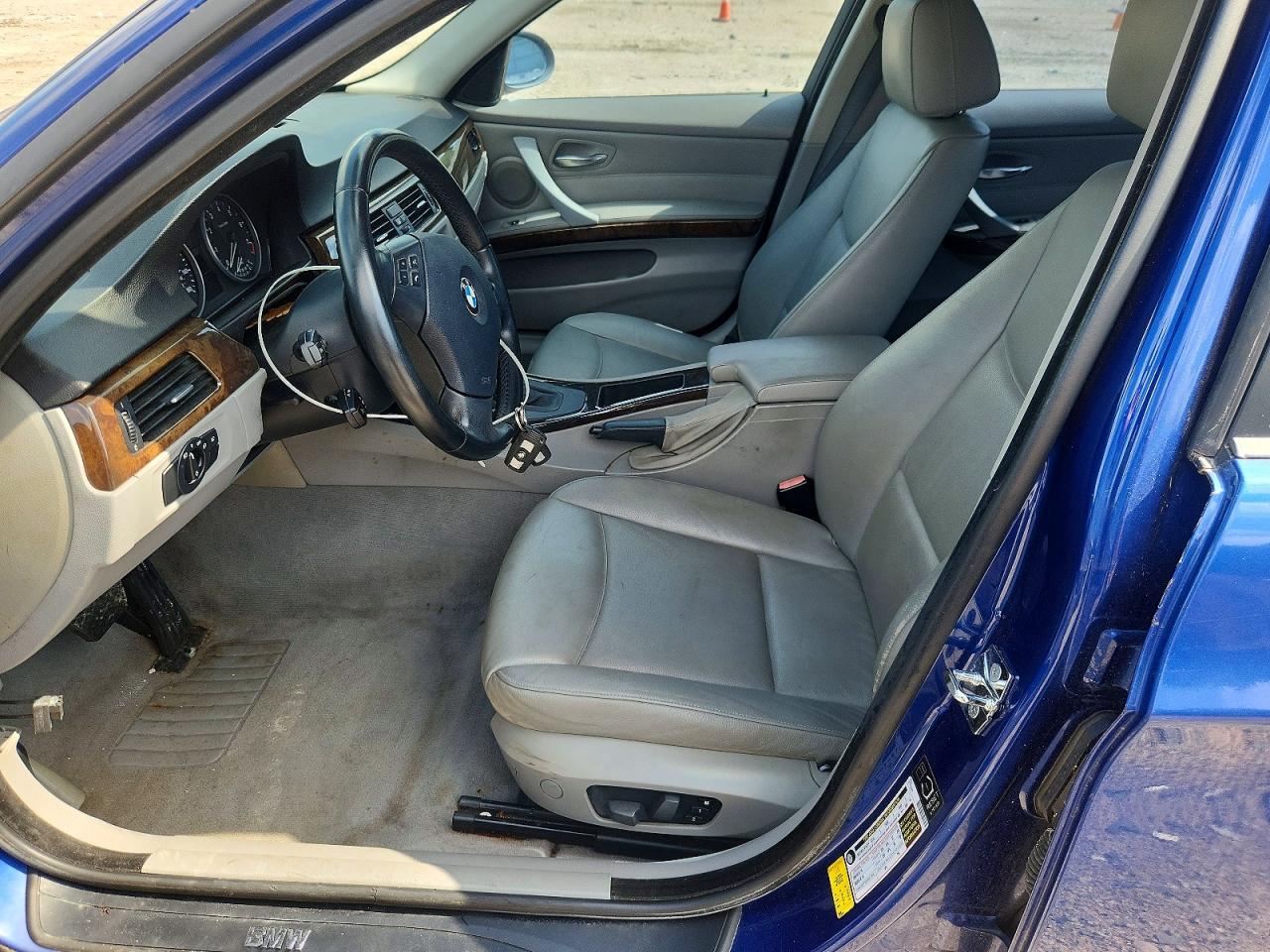 2007 Bmw 328 I Sulev Синий vin: WBAVC53577FZ75973