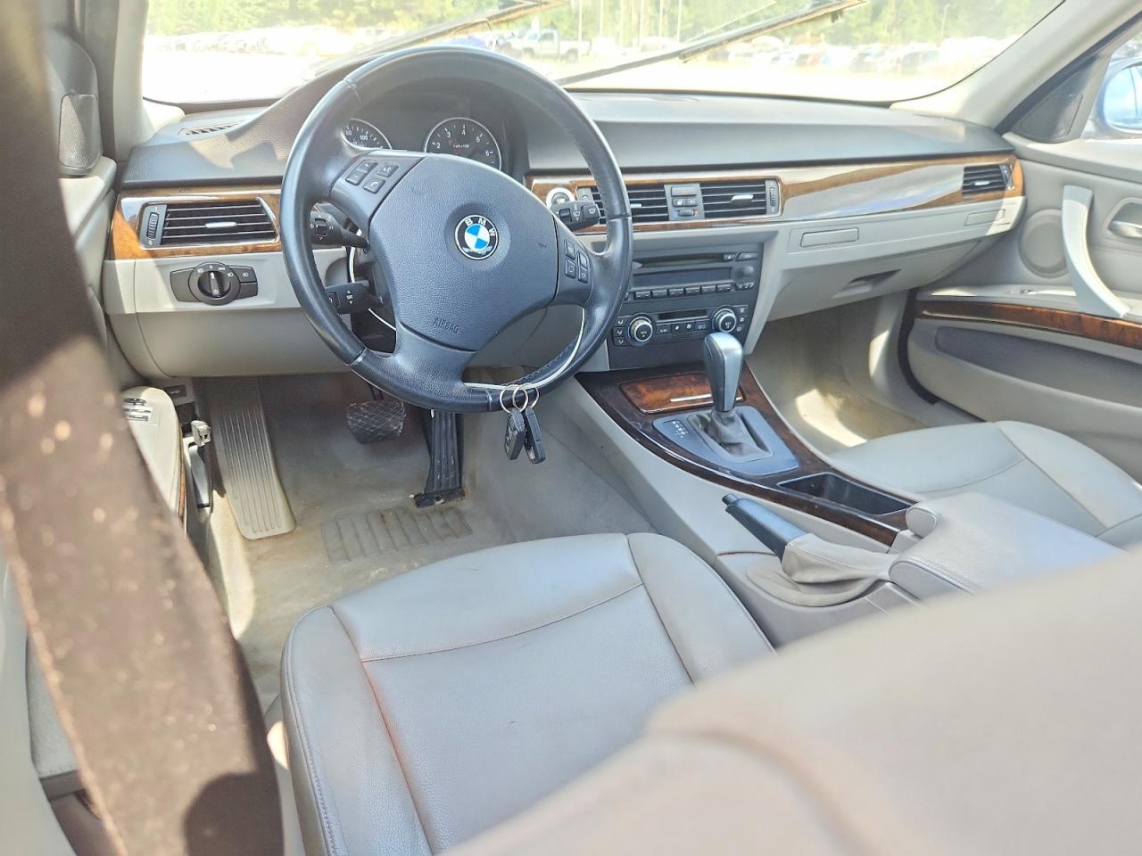 2007 Bmw 328 I Sulev Синий vin: WBAVC53577FZ75973