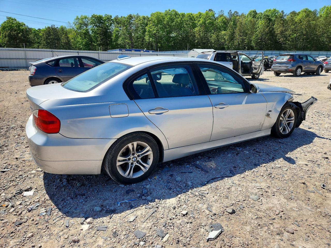 2008 Bmw 328 I Sulev Silver vin: WBAVC53578FZ85114
