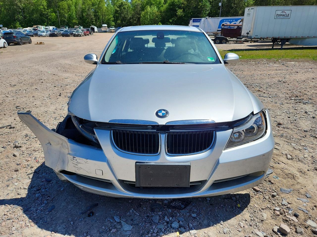 2008 Bmw 328 I Sulev Silver vin: WBAVC53578FZ85114