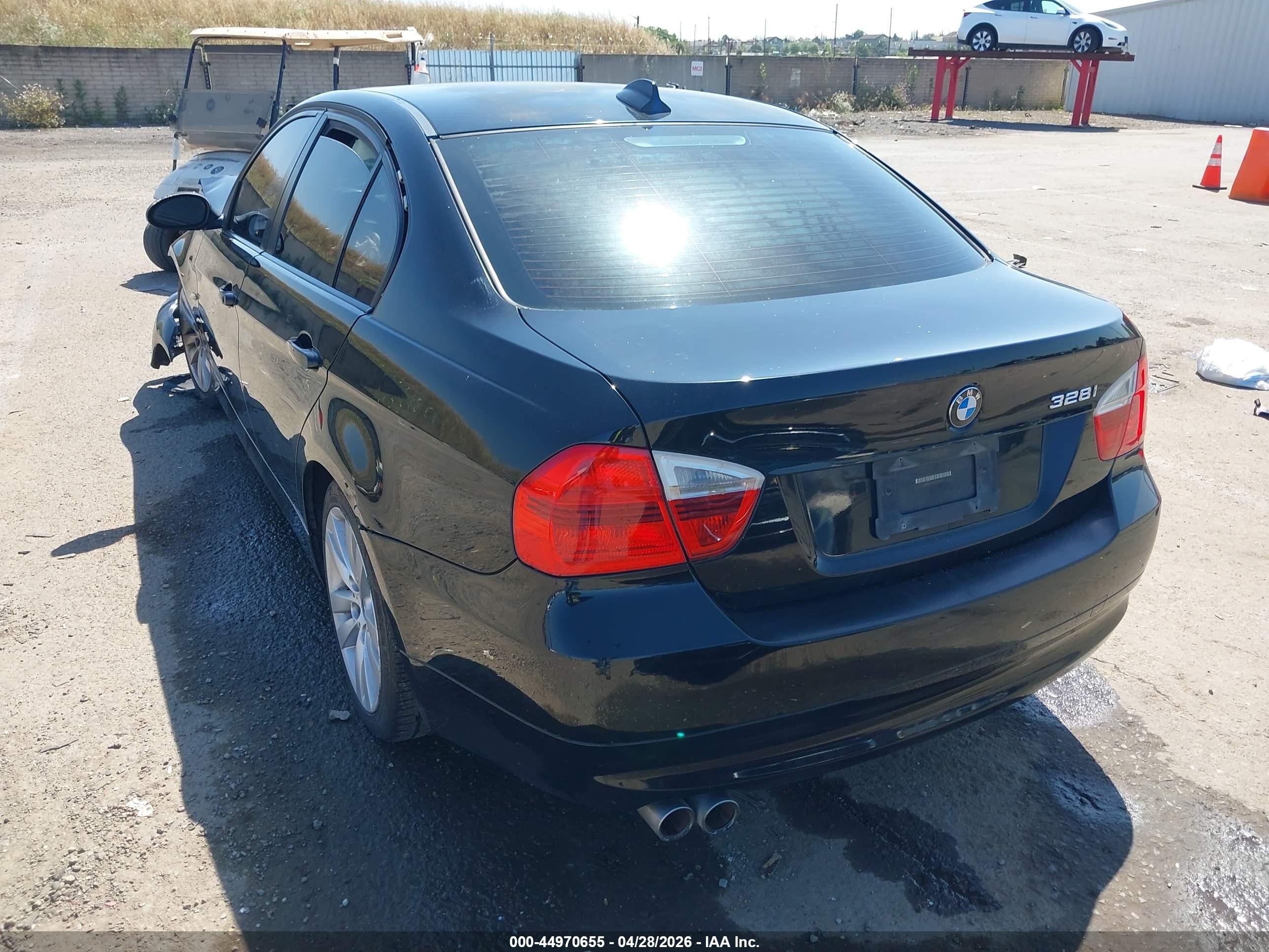 2008 Bmw 328i   Black vin: WBAVC53578FZ87851