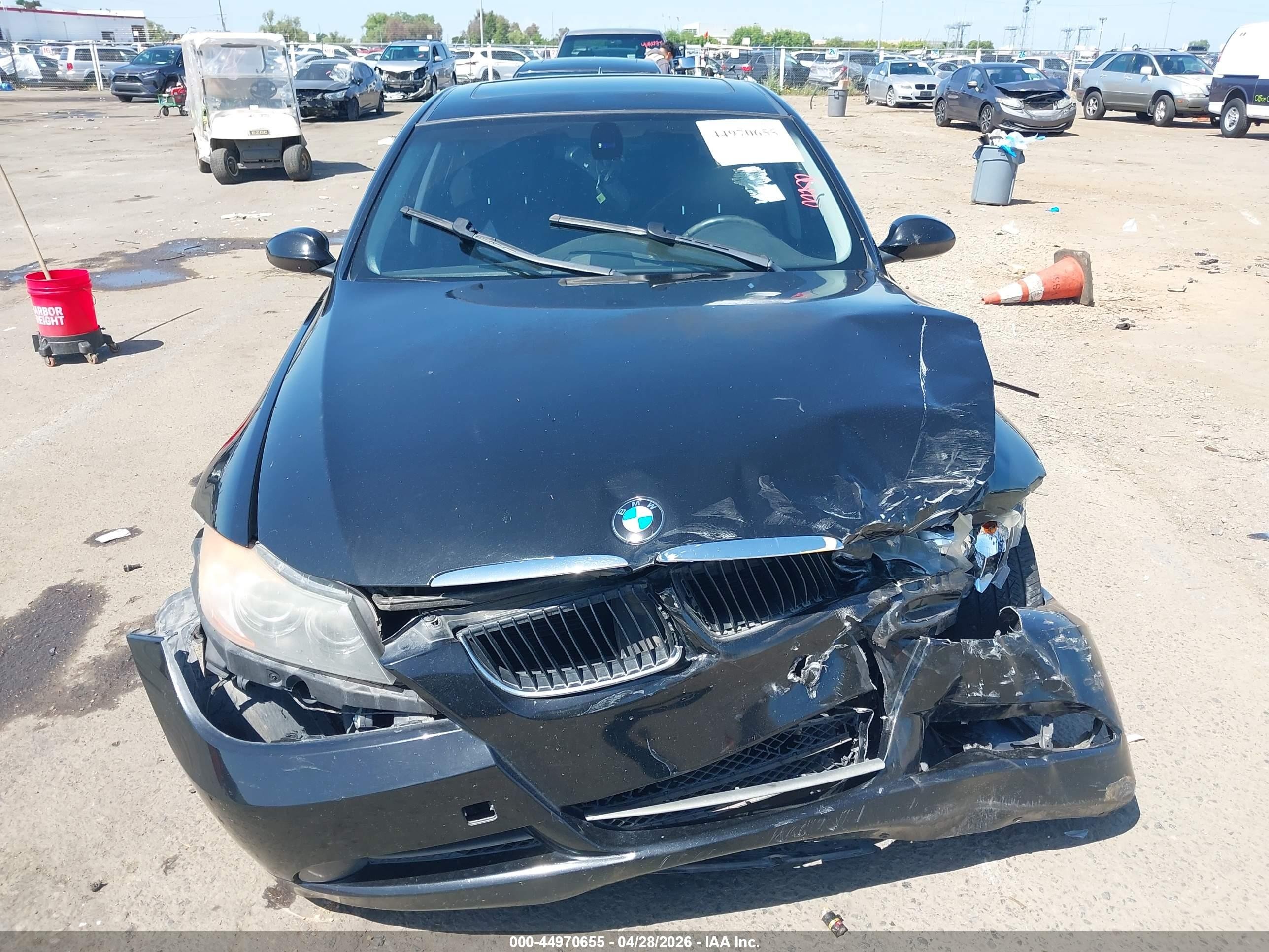 2008 Bmw 328i   Black vin: WBAVC53578FZ87851
