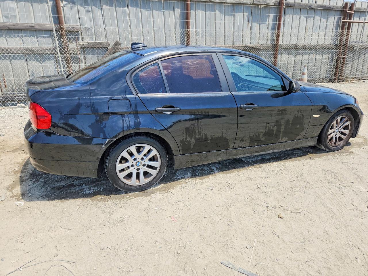 2007 Bmw 328 I Sulev Black vin: WBAVC53587FZ73780