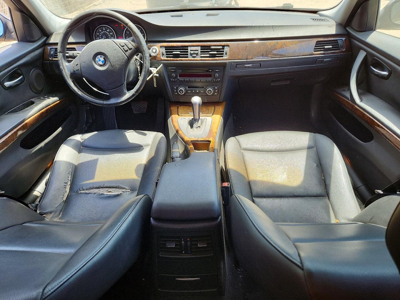 2007 Bmw 328 I Sulev Black vin: WBAVC53587FZ73780