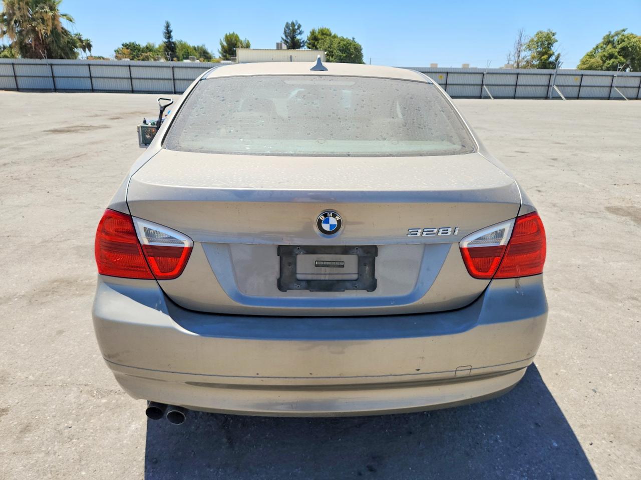 2007 Bmw 328 I Sulev Silver vin: WBAVC53587FZ79577