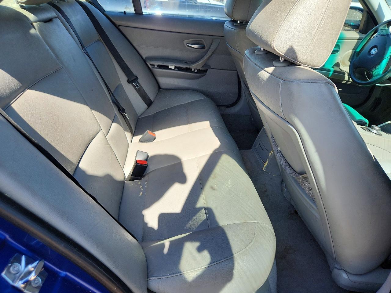 2007 Bmw 328 I Sulev Blue vin: WBAVC53587FZ79661