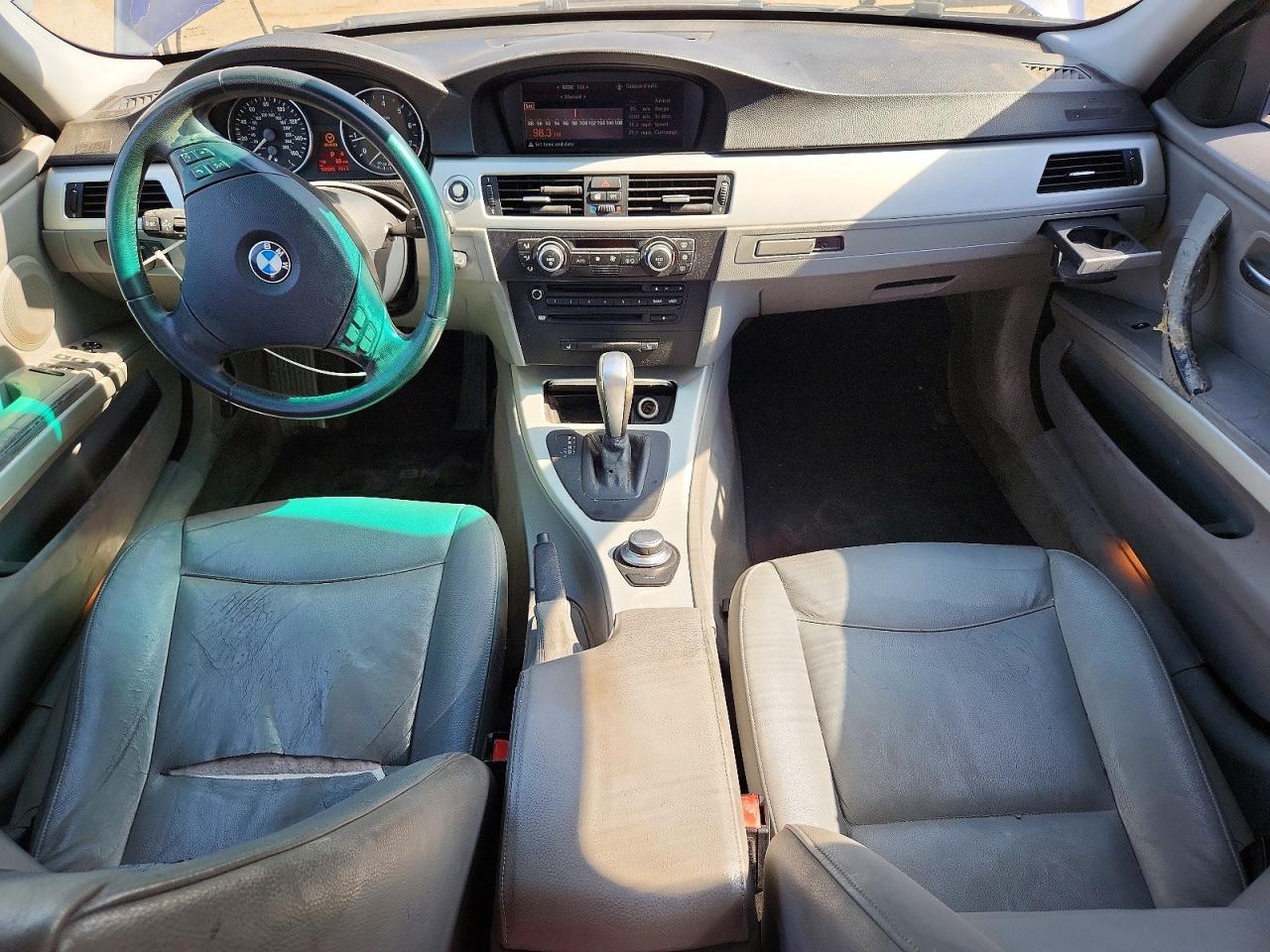 2007 Bmw 328 I Sulev Blue vin: WBAVC53587FZ79661