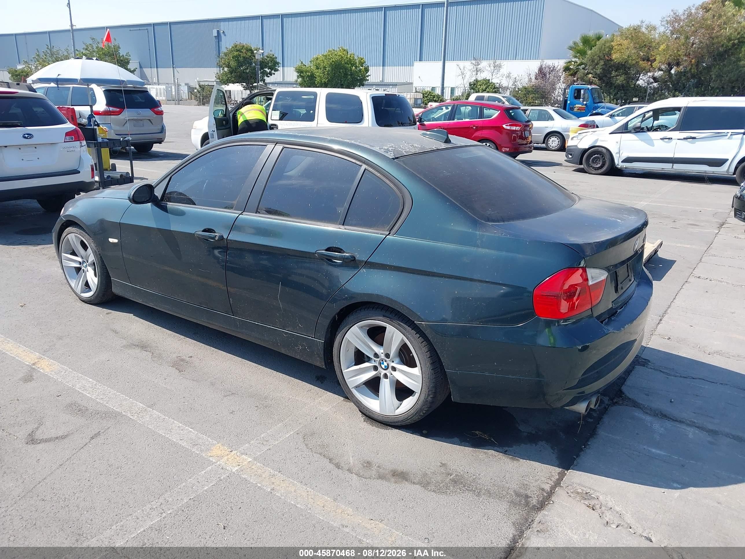2008 Bmw 328i   Green vin: WBAVC53588FZ83789