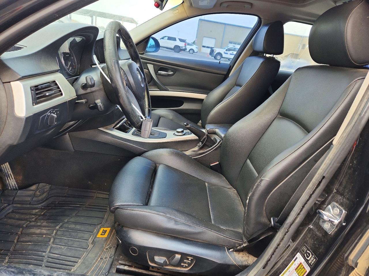 2007 Bmw 328 I Sulev Черный vin: WBAVC53597FZ70743