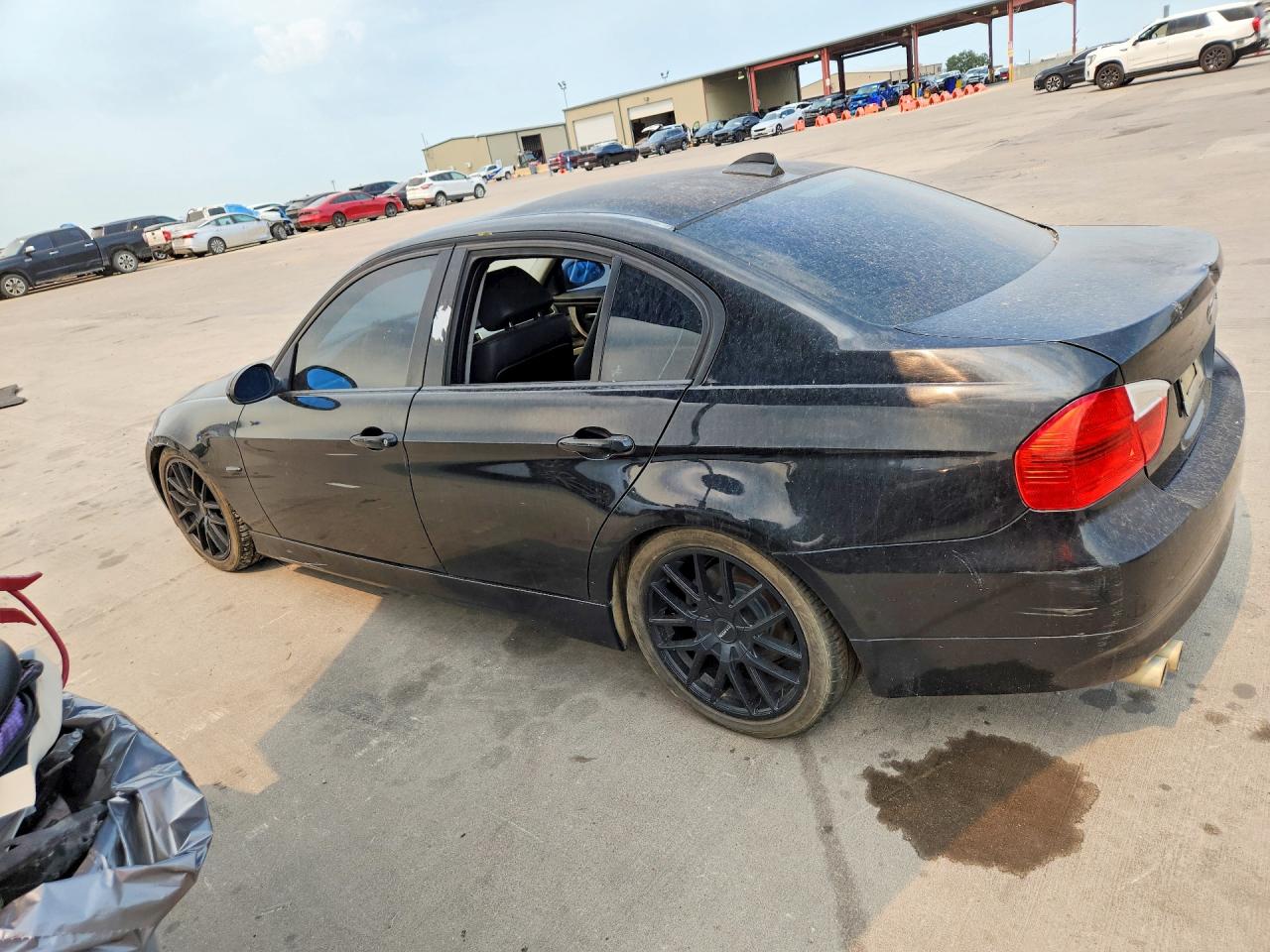 2007 Bmw 328 I Sulev Черный vin: WBAVC53597FZ70743