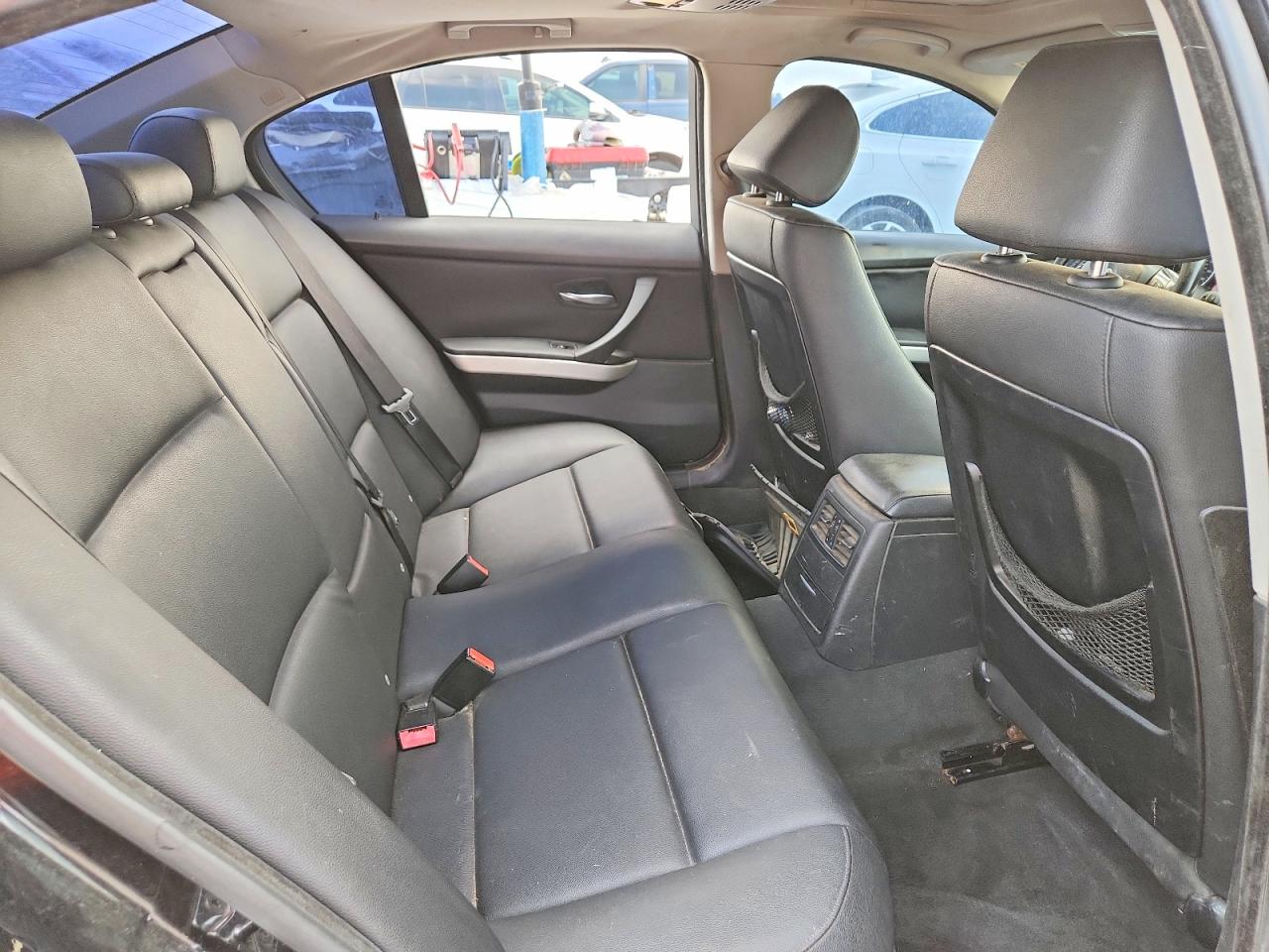 2007 Bmw 328 I Sulev Черный vin: WBAVC53597FZ70743
