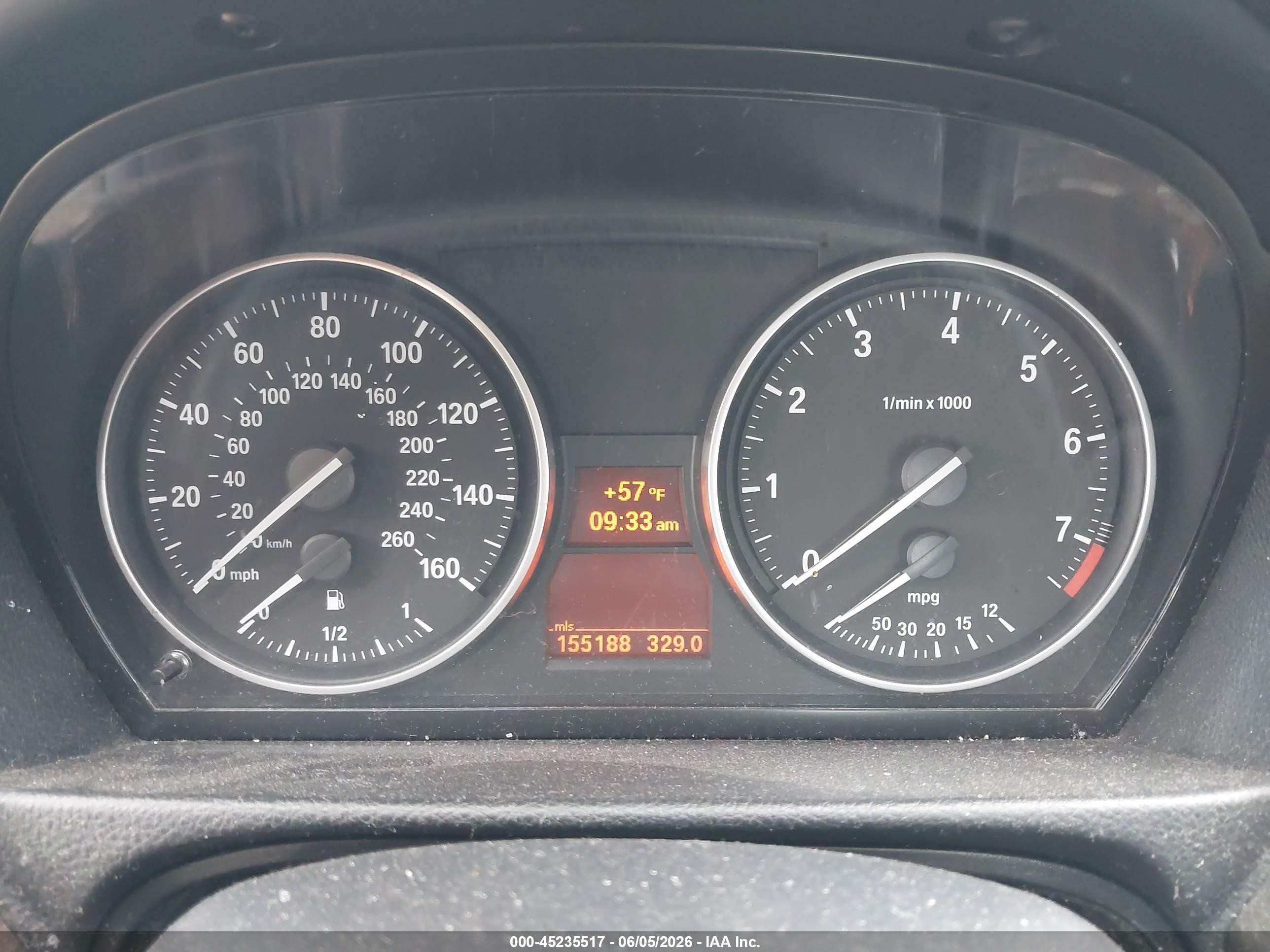 2008 Bmw 328i   Black vin: WBAVC53598F010131