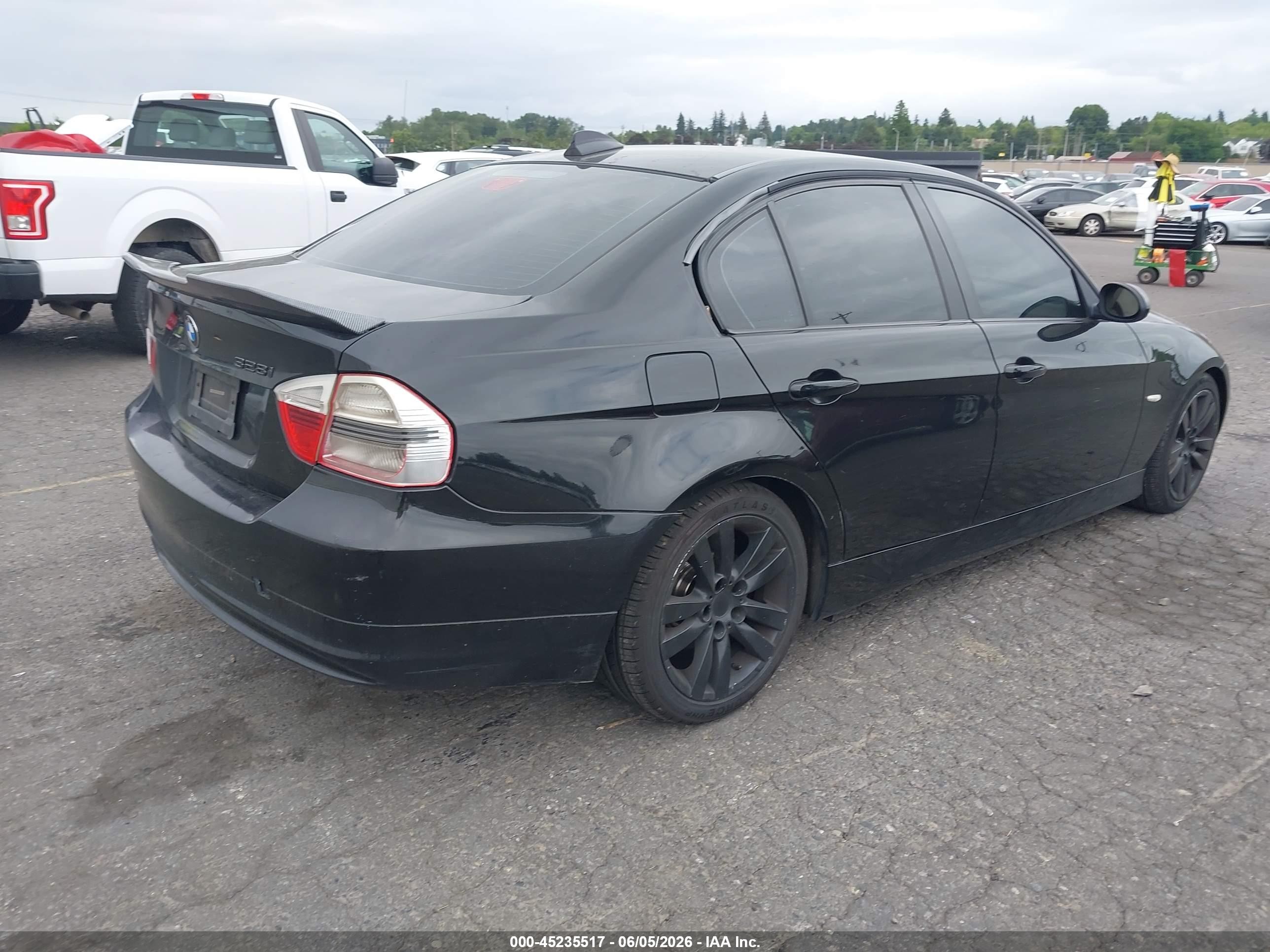2008 Bmw 328i   Black vin: WBAVC53598F010131