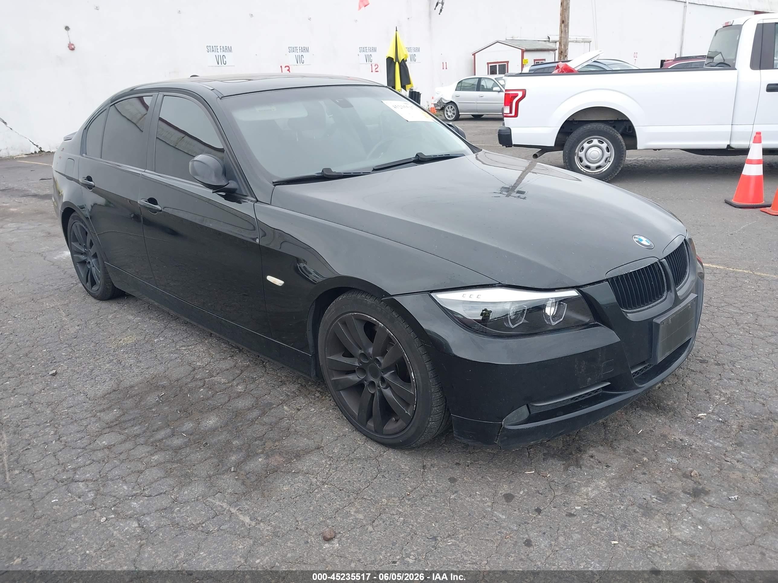 2008 Bmw 328i   Black vin: WBAVC53598F010131