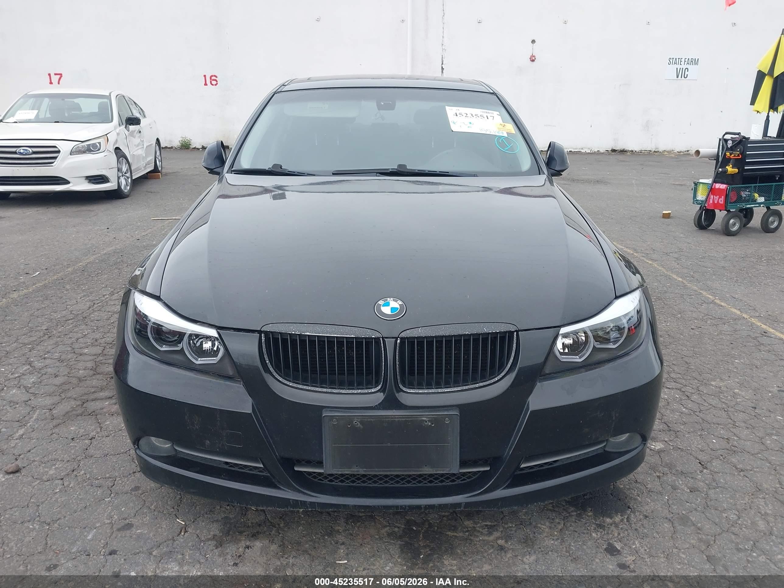 2008 Bmw 328i   Black vin: WBAVC53598F010131