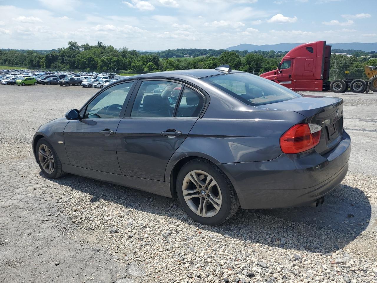 2008 Bmw 328 I Sulev Угольный vin: WBAVC53598FZ88628