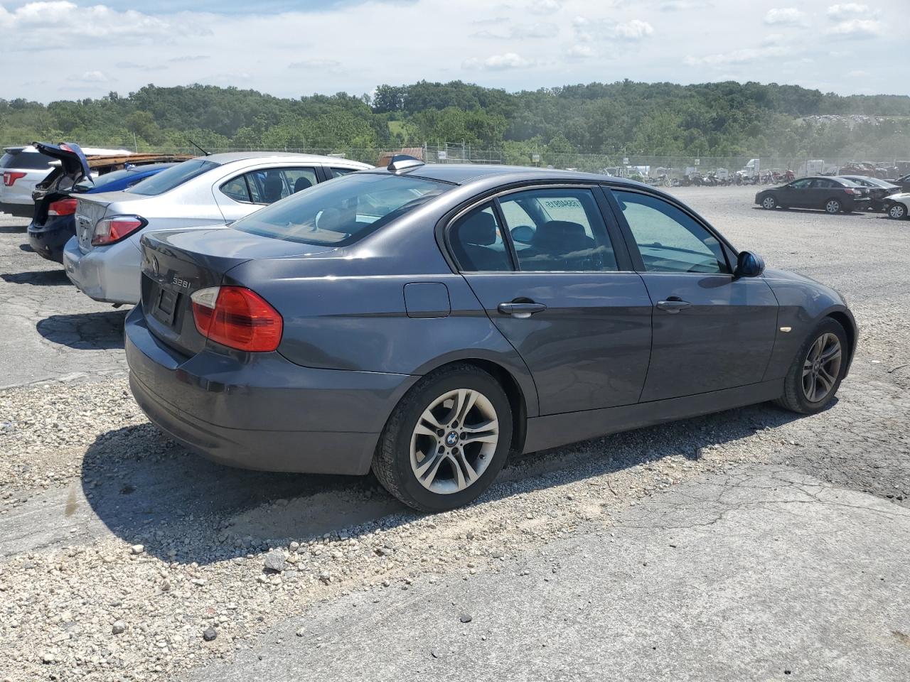 2008 Bmw 328 I Sulev Угольный vin: WBAVC53598FZ88628