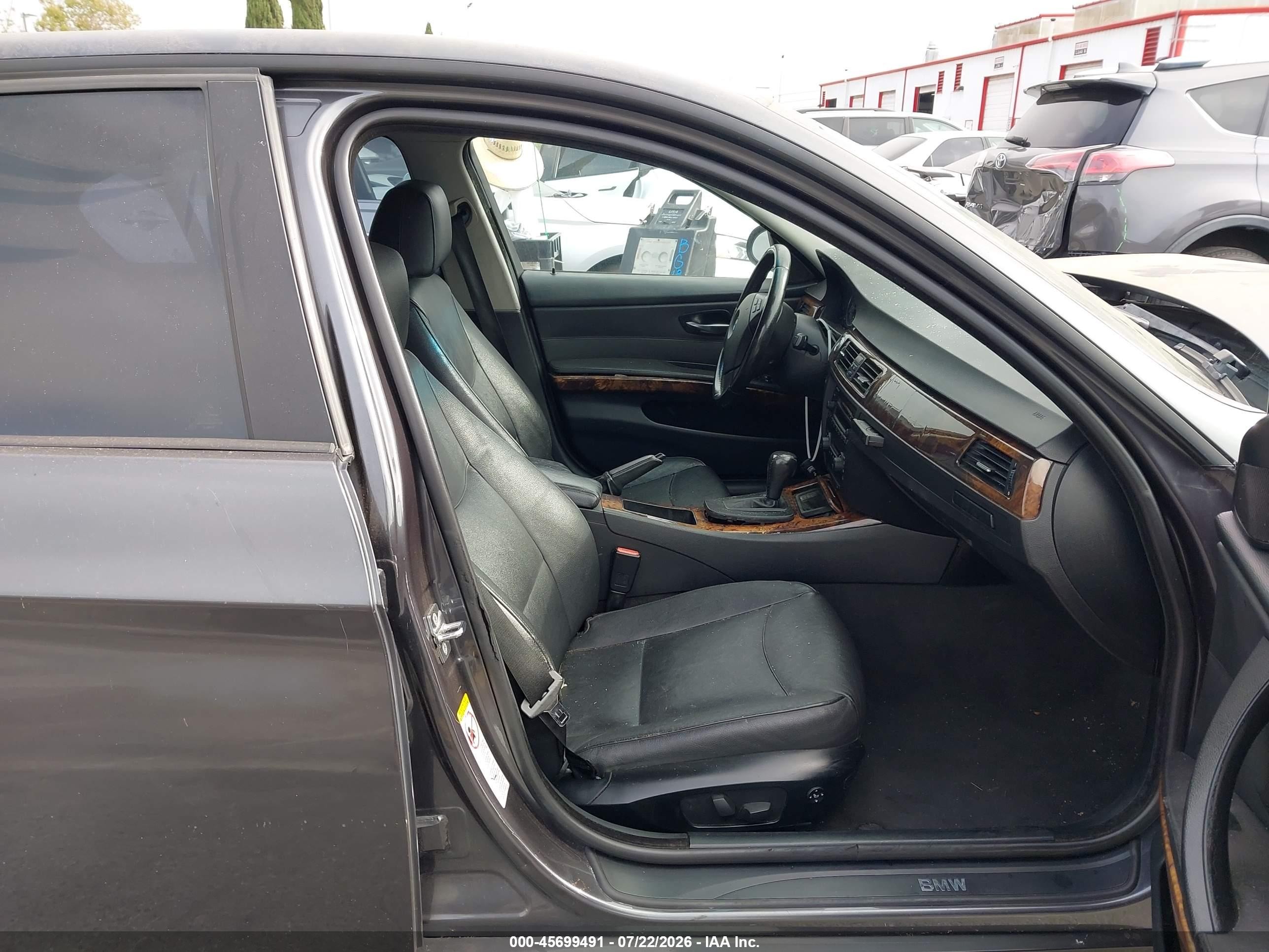 2007 Bmw 328i   Gray vin: WBAVC535X7FZ76454