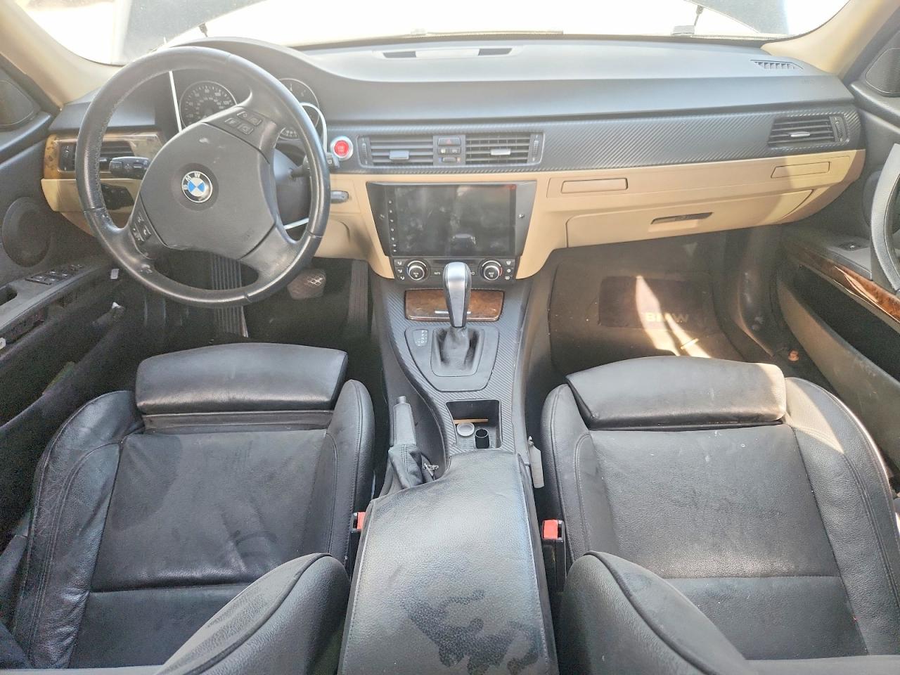 2007 Bmw 328 I Sulev Black vin: WBAVC535X7FZ81105