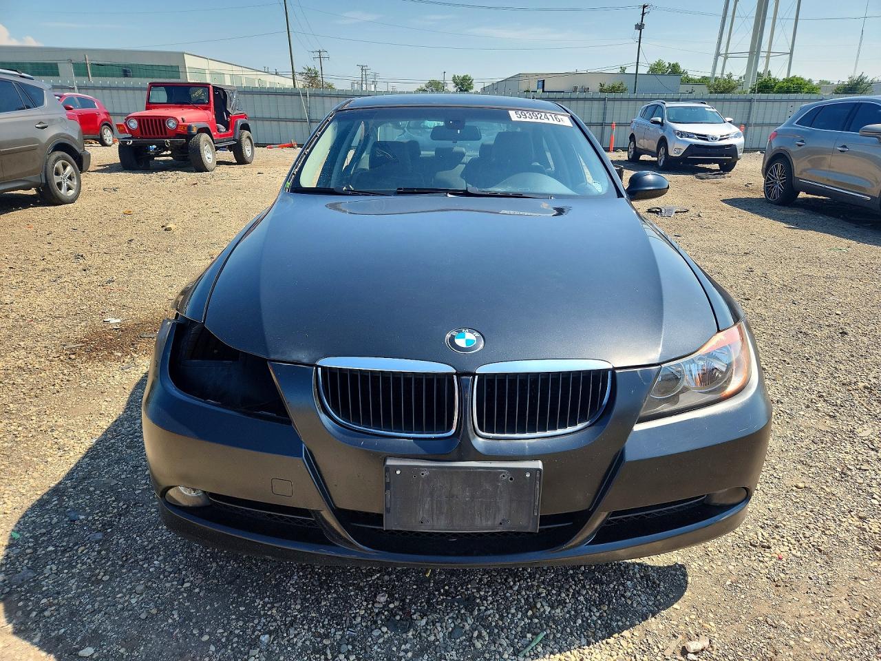 2008 Bmw 328 I Sulev Black vin: WBAVC535X8F010347