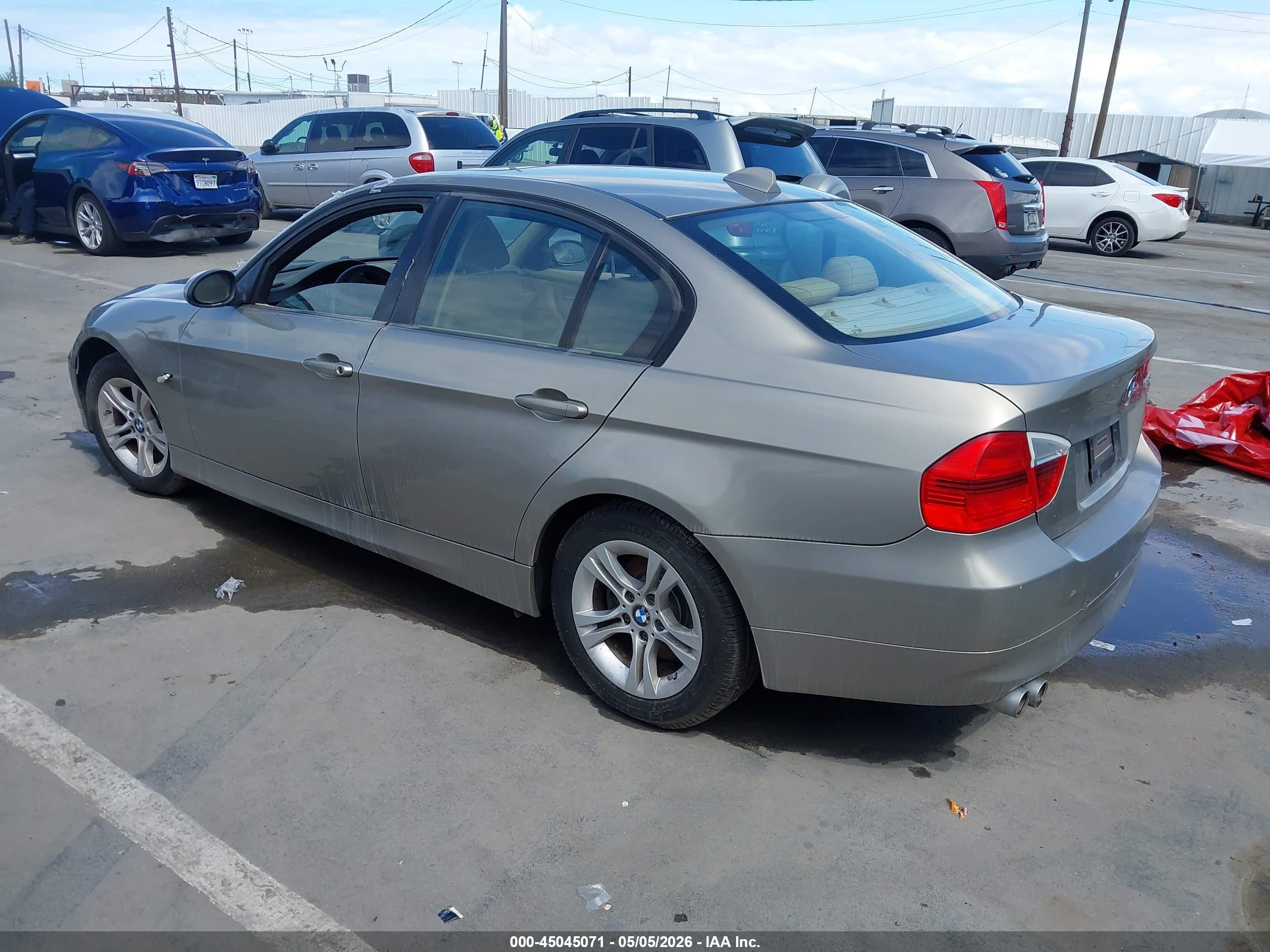 2008 Bmw 328i   Gold vin: WBAVC57518NK78168