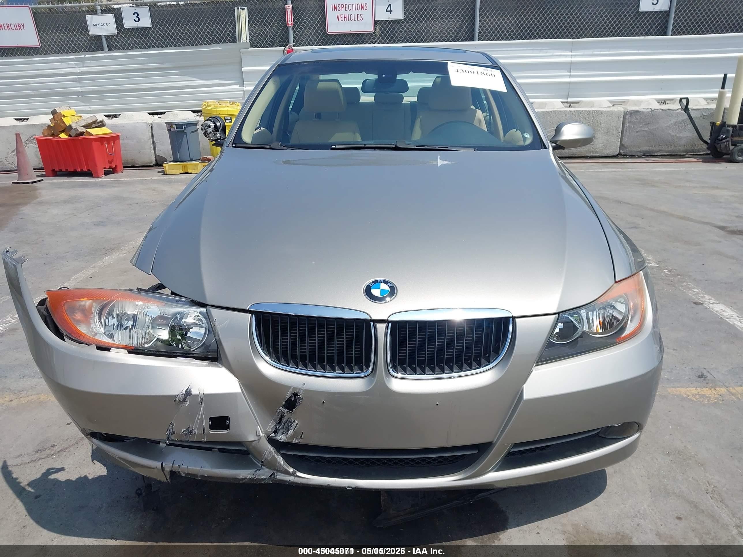 2008 Bmw 328i   Gold vin: WBAVC57518NK78168