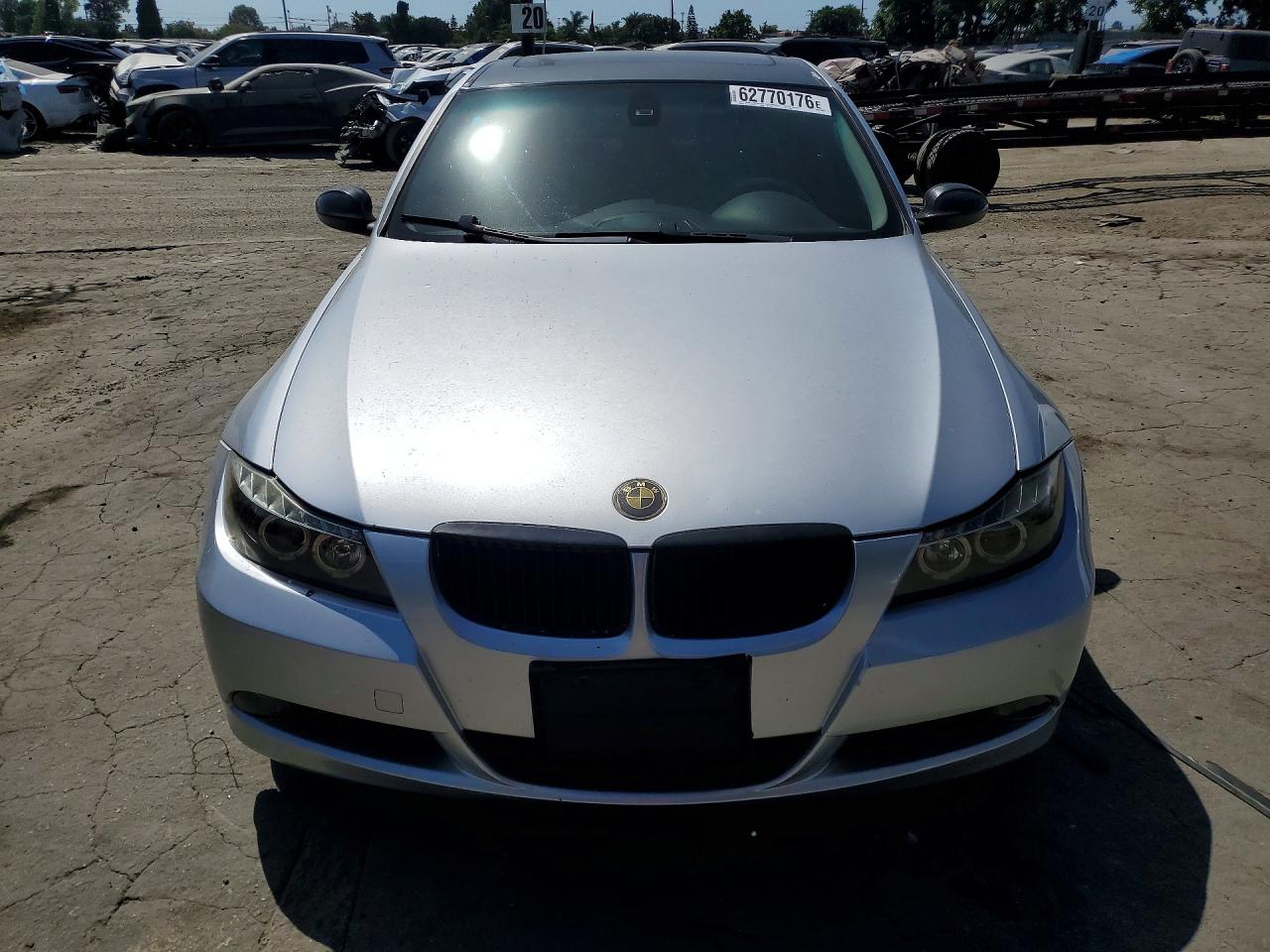 2008 Bmw 328 I Sulev Серебряный vin: WBAVC57588NK77096