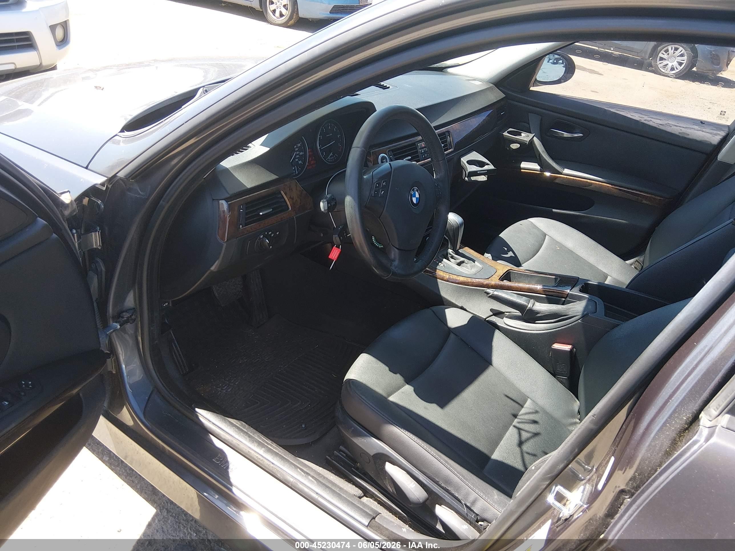 2008 Bmw 328i   Gray vin: WBAVC57598NK77396
