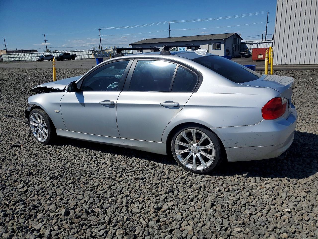 2007 Bmw 328 Xi Sulev Silver vin: WBAVC73507KP30676