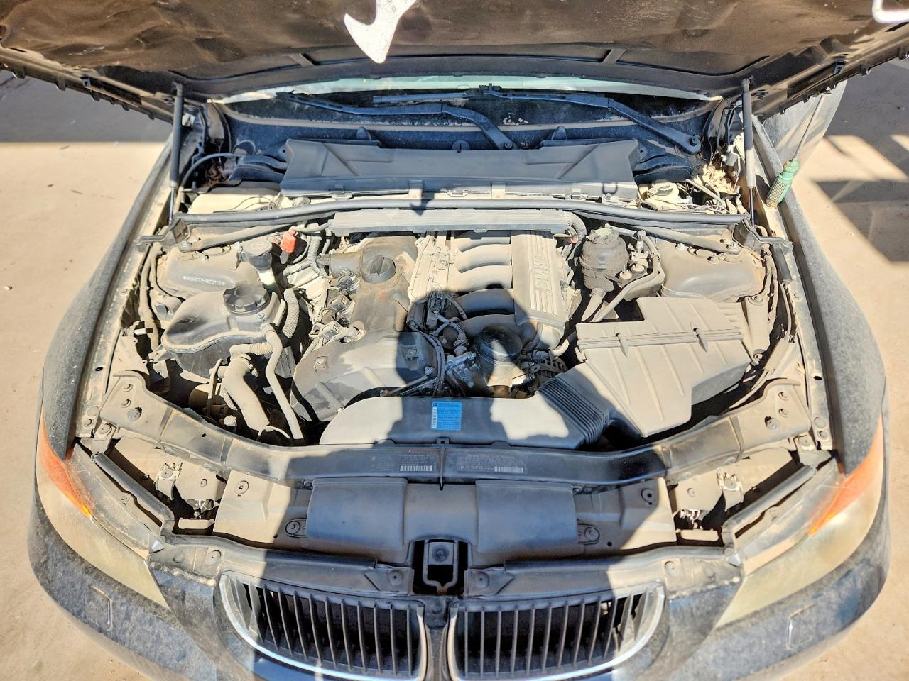 2008 Bmw 328 Xi Sulev Black vin: WBAVC73508KP37113
