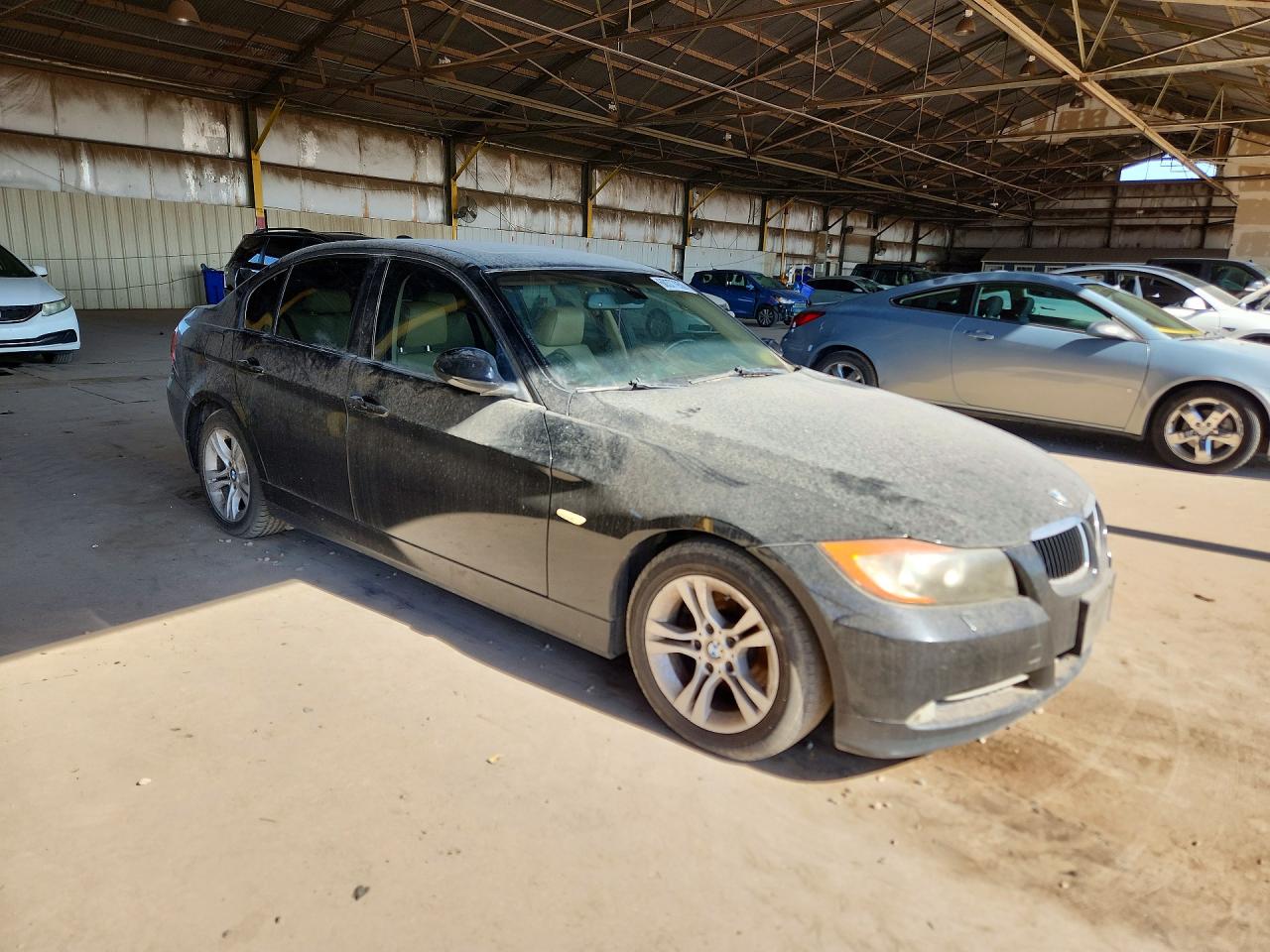 2008 Bmw 328 Xi Sulev Black vin: WBAVC73508KP37113