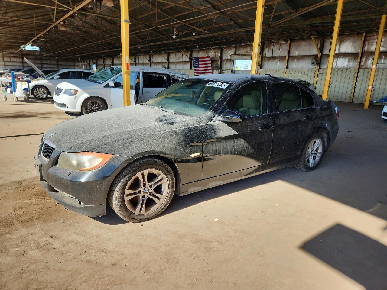 2008 Bmw 328 Xi Sulev Black vin: WBAVC73508KP37113