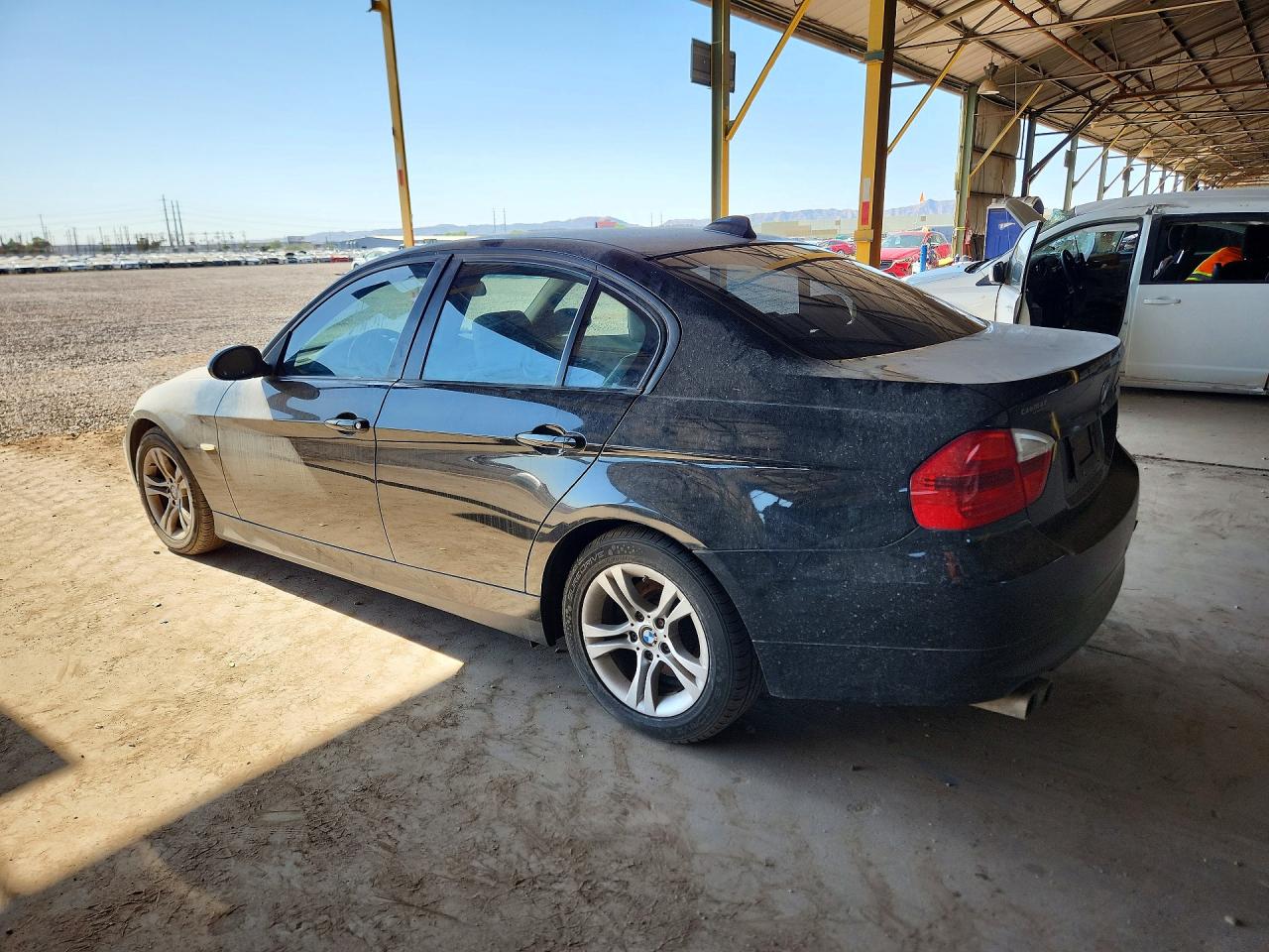 2008 Bmw 328 Xi Sulev Black vin: WBAVC73508KP37113