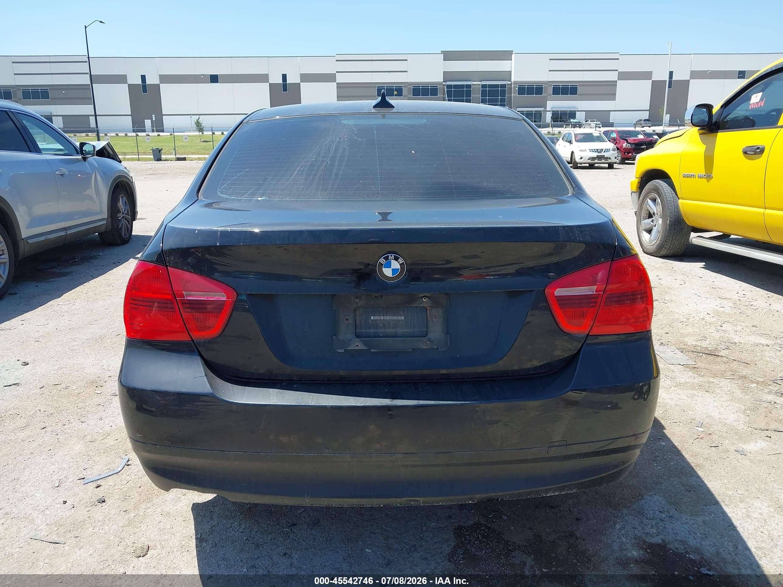 2007 Bmw 328xi Black vin: WBAVC73527KP35684