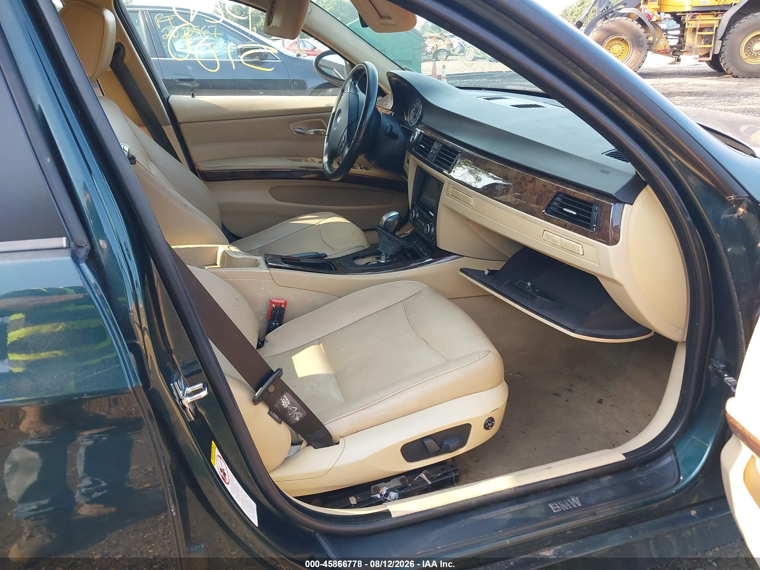 2008 Bmw 328xi   Зеленый vin: WBAVC73528KP38957