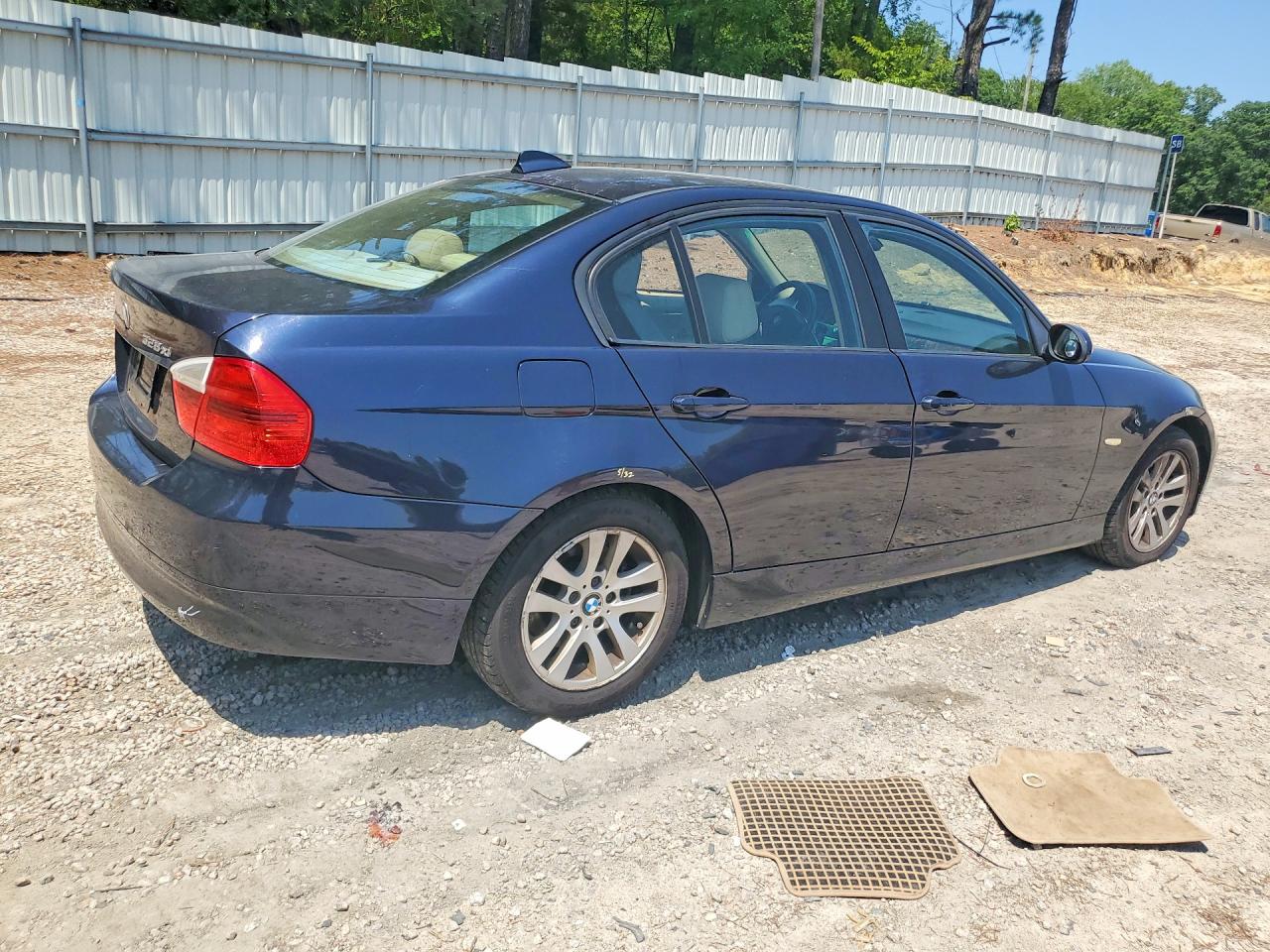2007 Bmw 328 Xi Sulev Blue vin: WBAVC73537KP34527