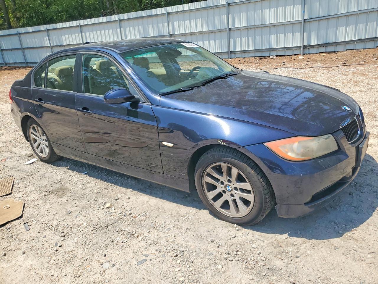 2007 Bmw 328 Xi Sulev Blue vin: WBAVC73537KP34527
