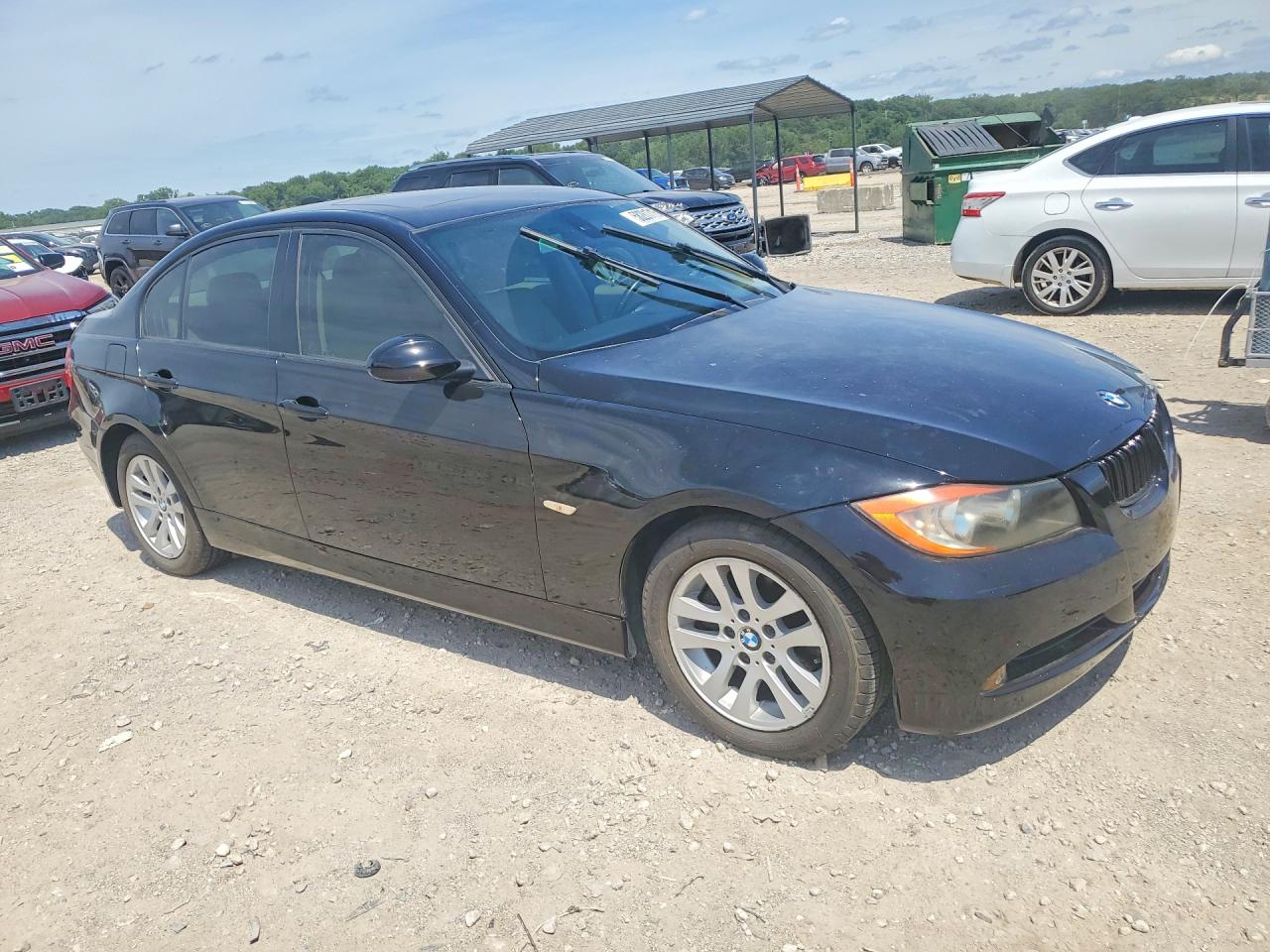 2007 Bmw 328 Xi Sulev Черный vin: WBAVC73547KP30681