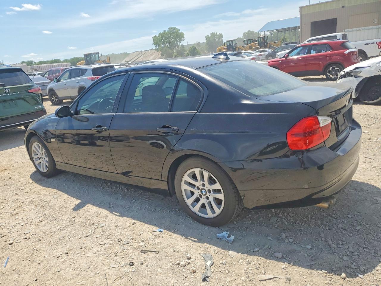 2007 Bmw 328 Xi Sulev Черный vin: WBAVC73547KP30681