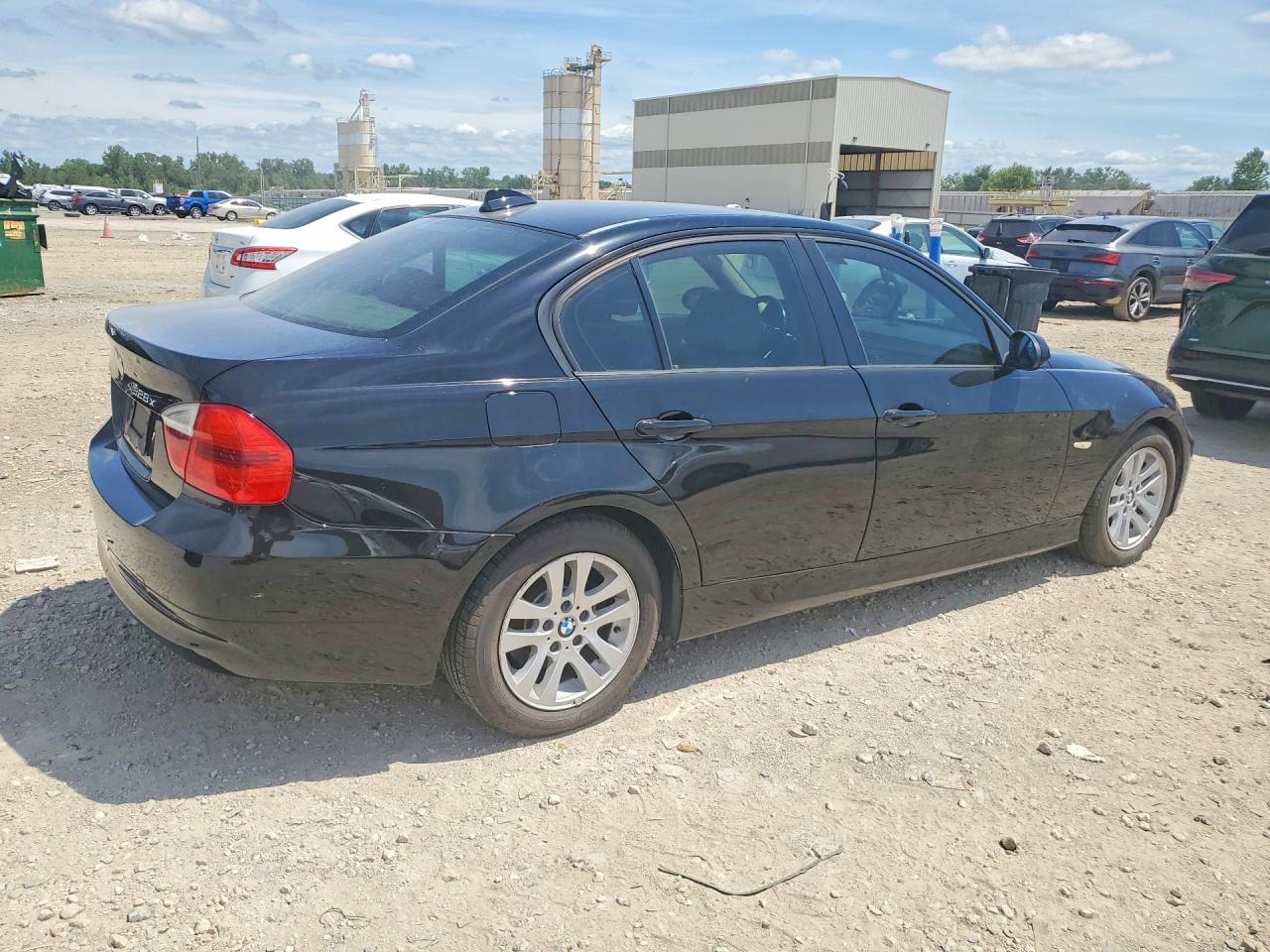 2007 Bmw 328 Xi Sulev Черный vin: WBAVC73547KP30681