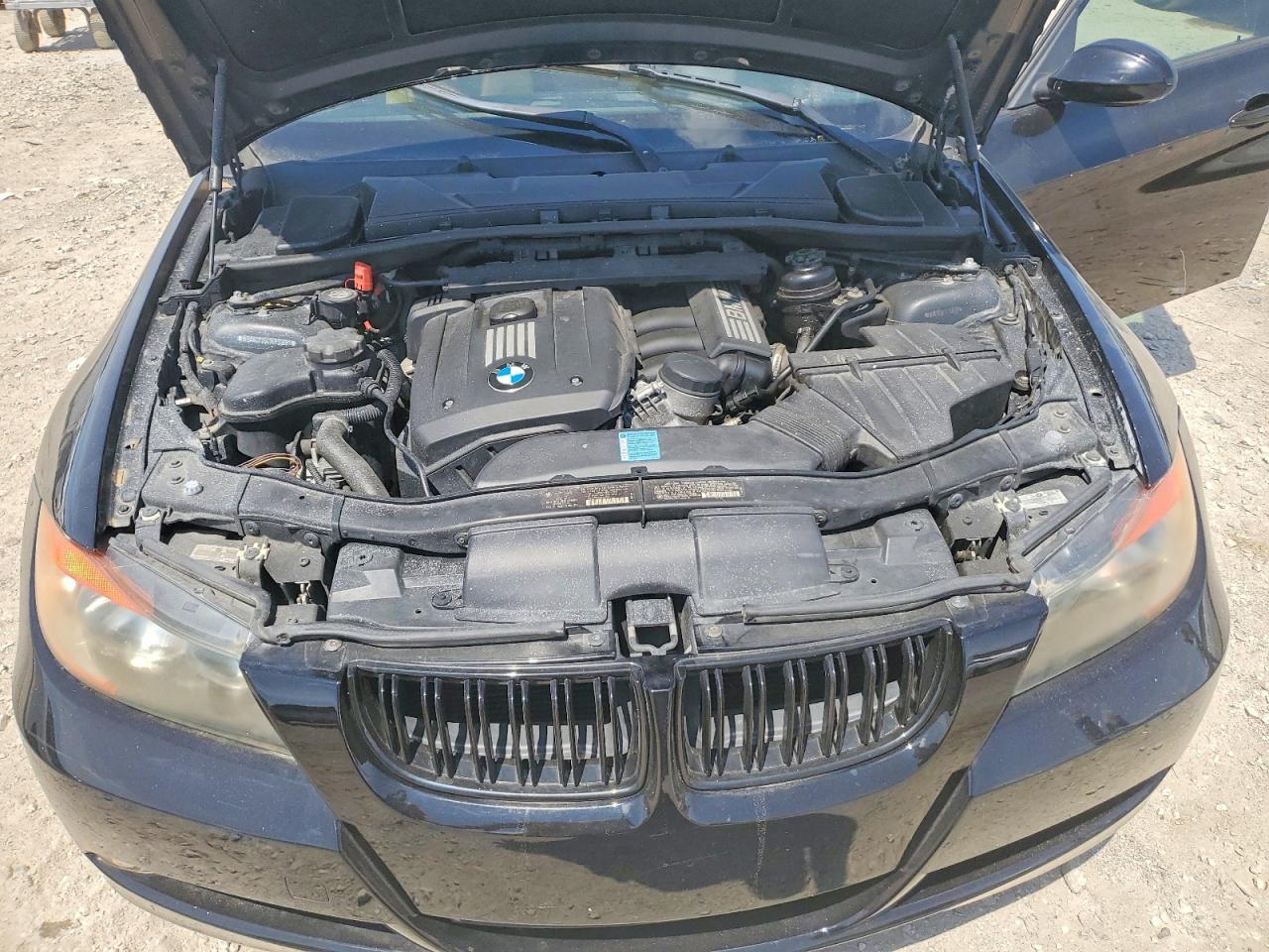 2007 Bmw 328 Xi Sulev Черный vin: WBAVC73547KP30681