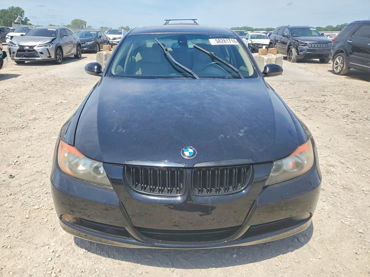 2007 Bmw 328 Xi Sulev Черный vin: WBAVC73547KP30681