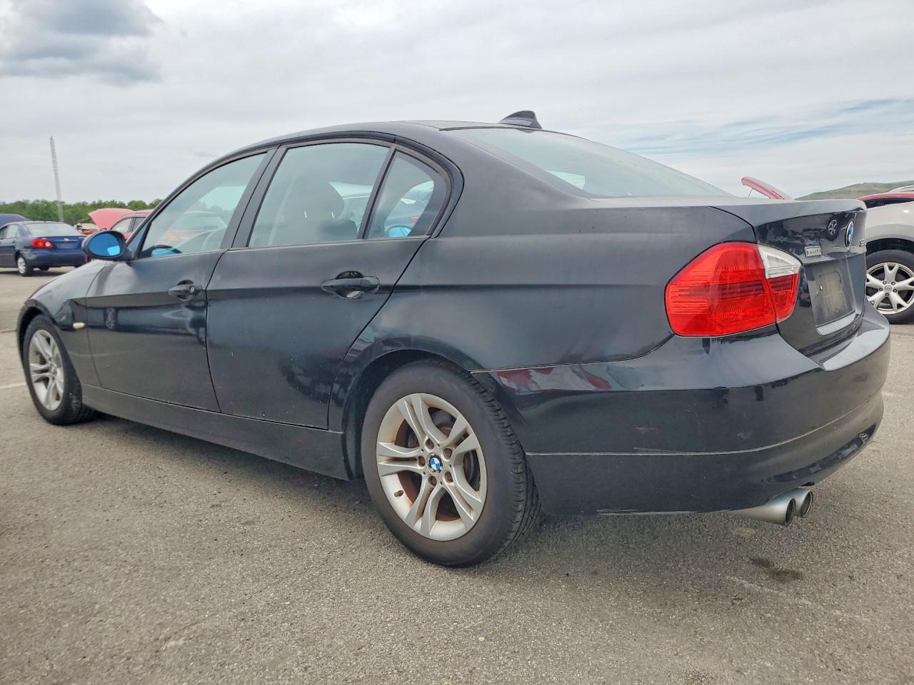 2008 Bmw 328 Black vin: WBAVC73548KX91479