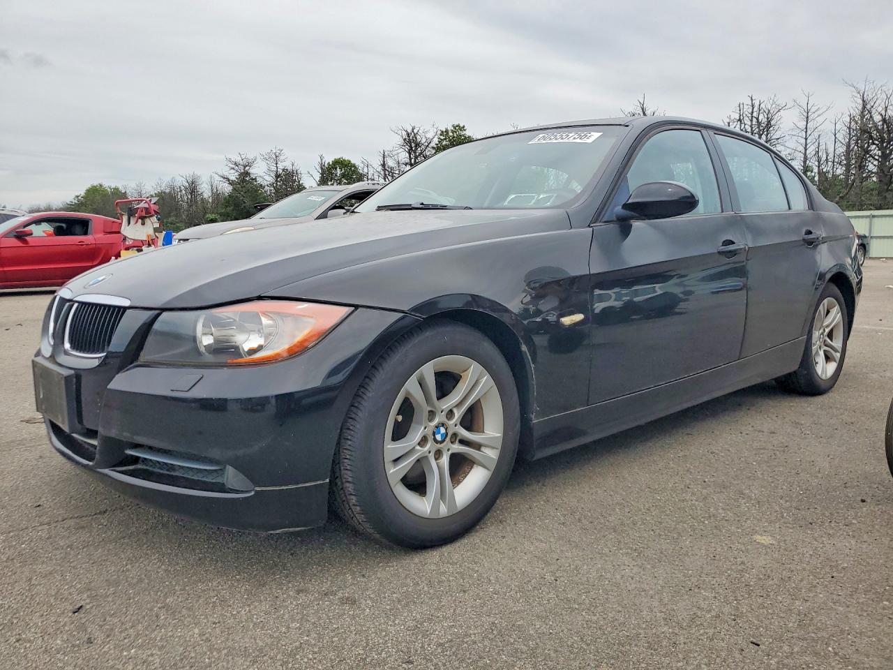 2008 Bmw 328 Black vin: WBAVC73548KX91479